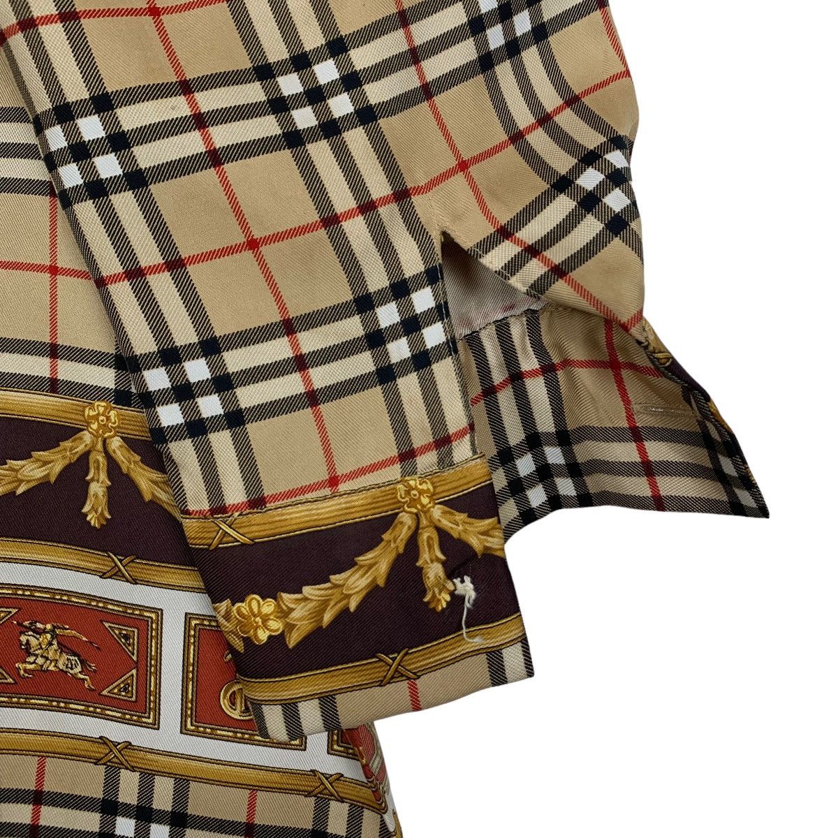Burberry × Vintage Burrberry Button-down Collar Check Bolies Shirt Size M / US 6-8 / IT 42-44 - 5 Thumbnail