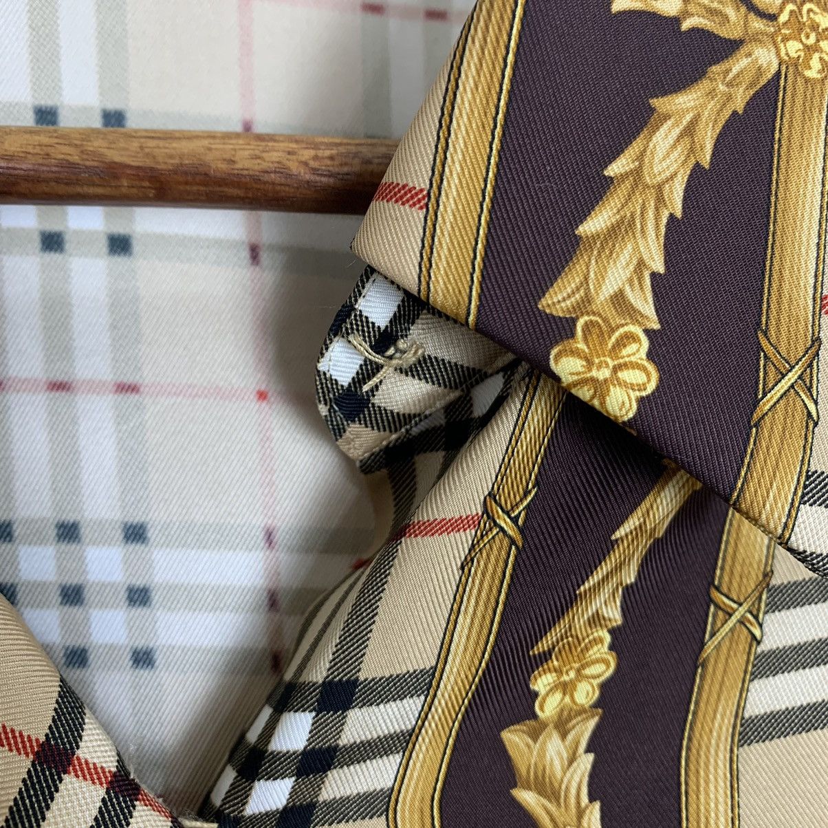 Burberry × Vintage Burrberry Button-down Collar Check Bolies Shirt Size M / US 6-8 / IT 42-44 - 9 Thumbnail