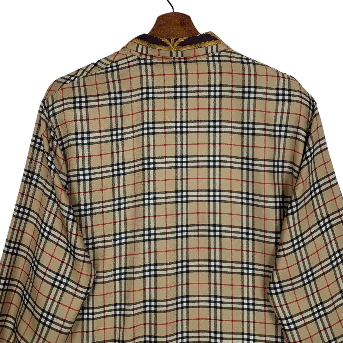 Burberry × Vintage Burrberry Button-down Collar Check Bolies Shirt Size M / US 6-8 / IT 42-44 - 4 Thumbnail
