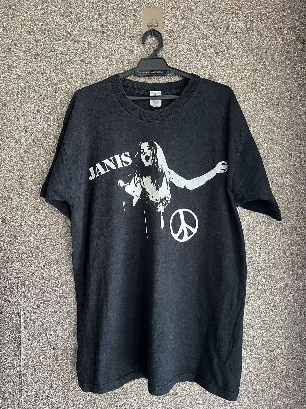 image of Vintage Janis Joplin Ft25 in Black, Men's (Size XL)