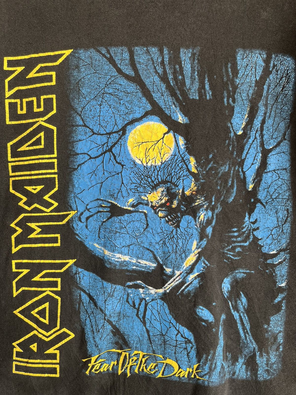 Vintage Iron maiden ft25 Size US L / EU 52-54 / 3 - 2 Thumbnail