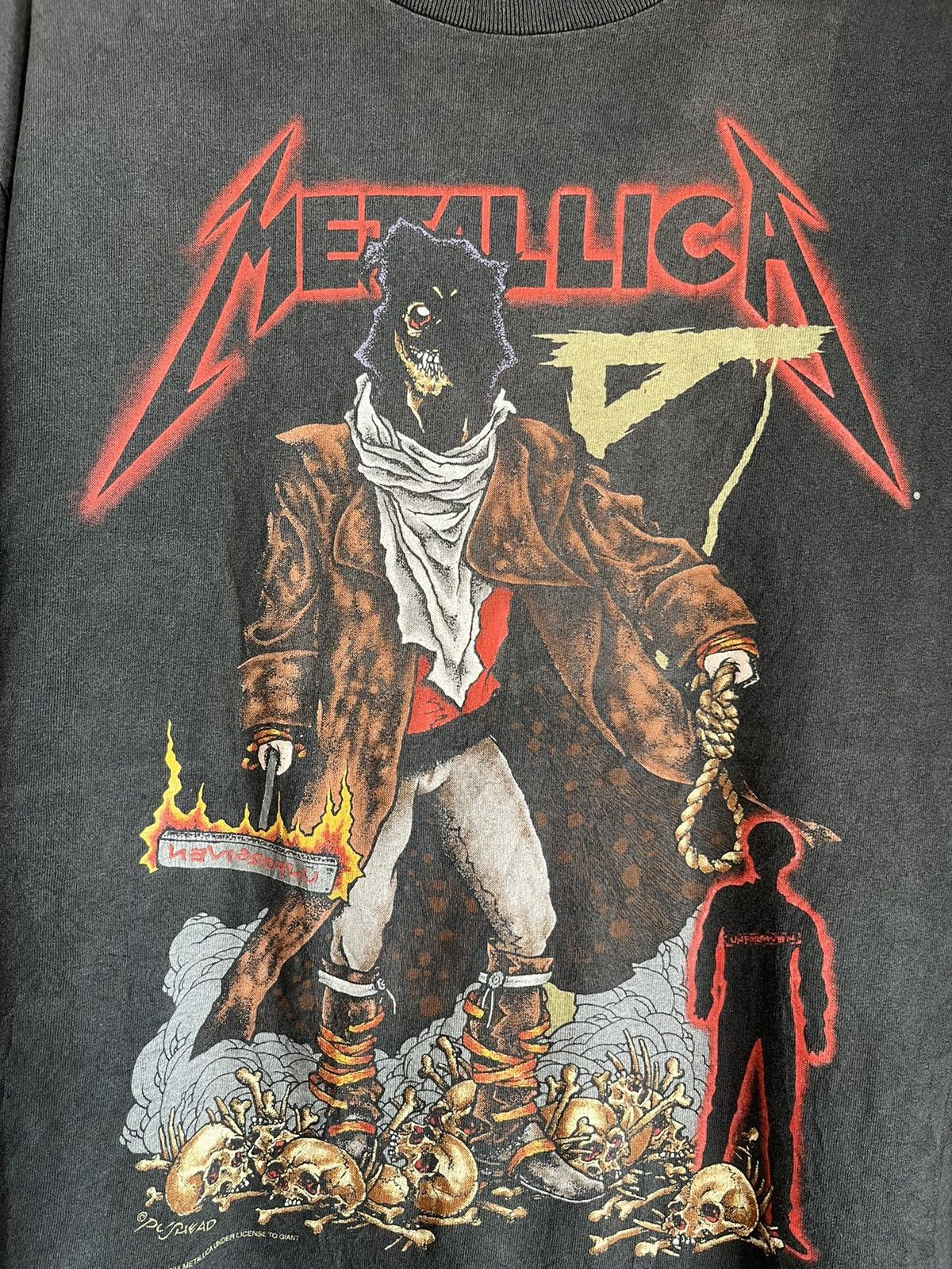 Vintage Metallica ft25 Size US L / EU 52-54 / 3 - 2 Thumbnail