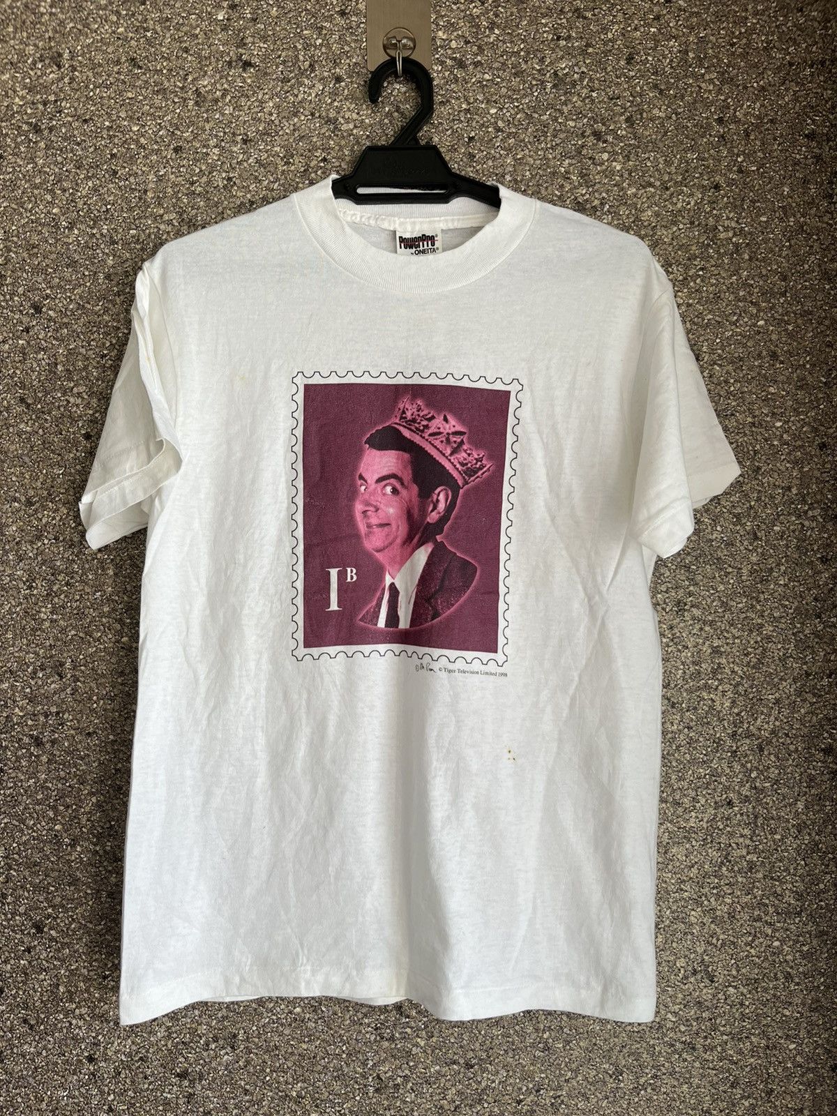 image of Vintage Mr Bean Ft25 in White, Men's (Size Small)