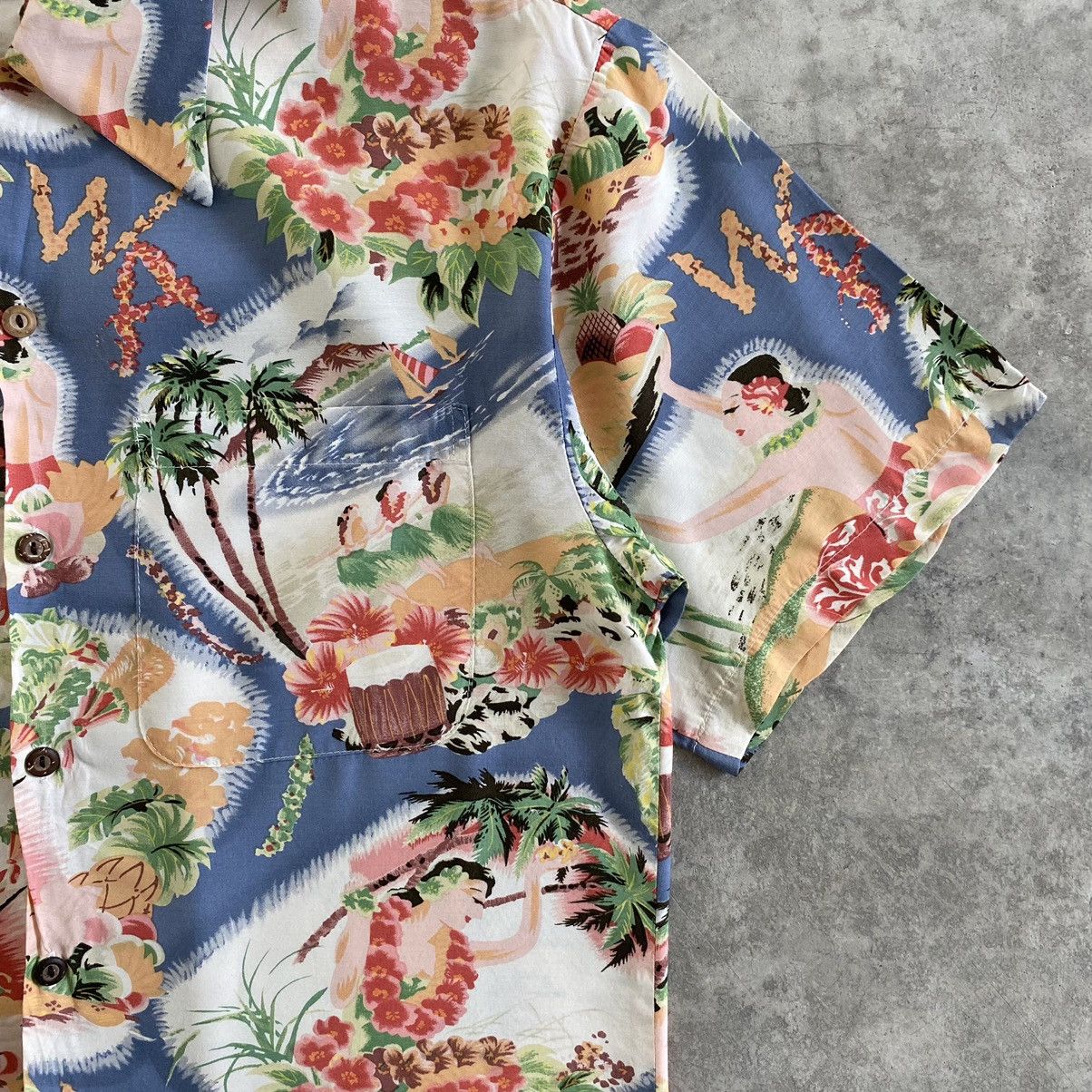 Vintage Vintage Iolani Aloha Girls Rayon Shirt Size US M / EU 48-50 / 2 - 7 Thumbnail
