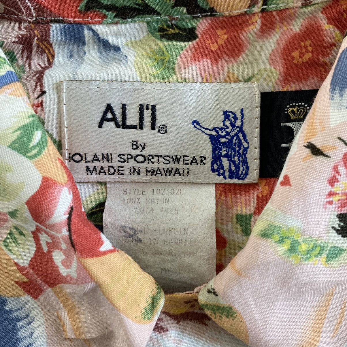 Vintage Vintage Iolani Aloha Girls Rayon Shirt Size US M / EU 48-50 / 2 - 16 Thumbnail