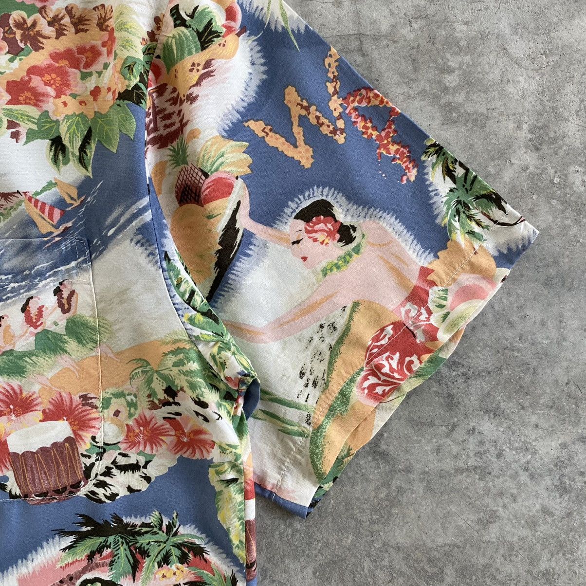 Vintage Vintage Iolani Aloha Girls Rayon Shirt Size US M / EU 48-50 / 2 - 10 Thumbnail