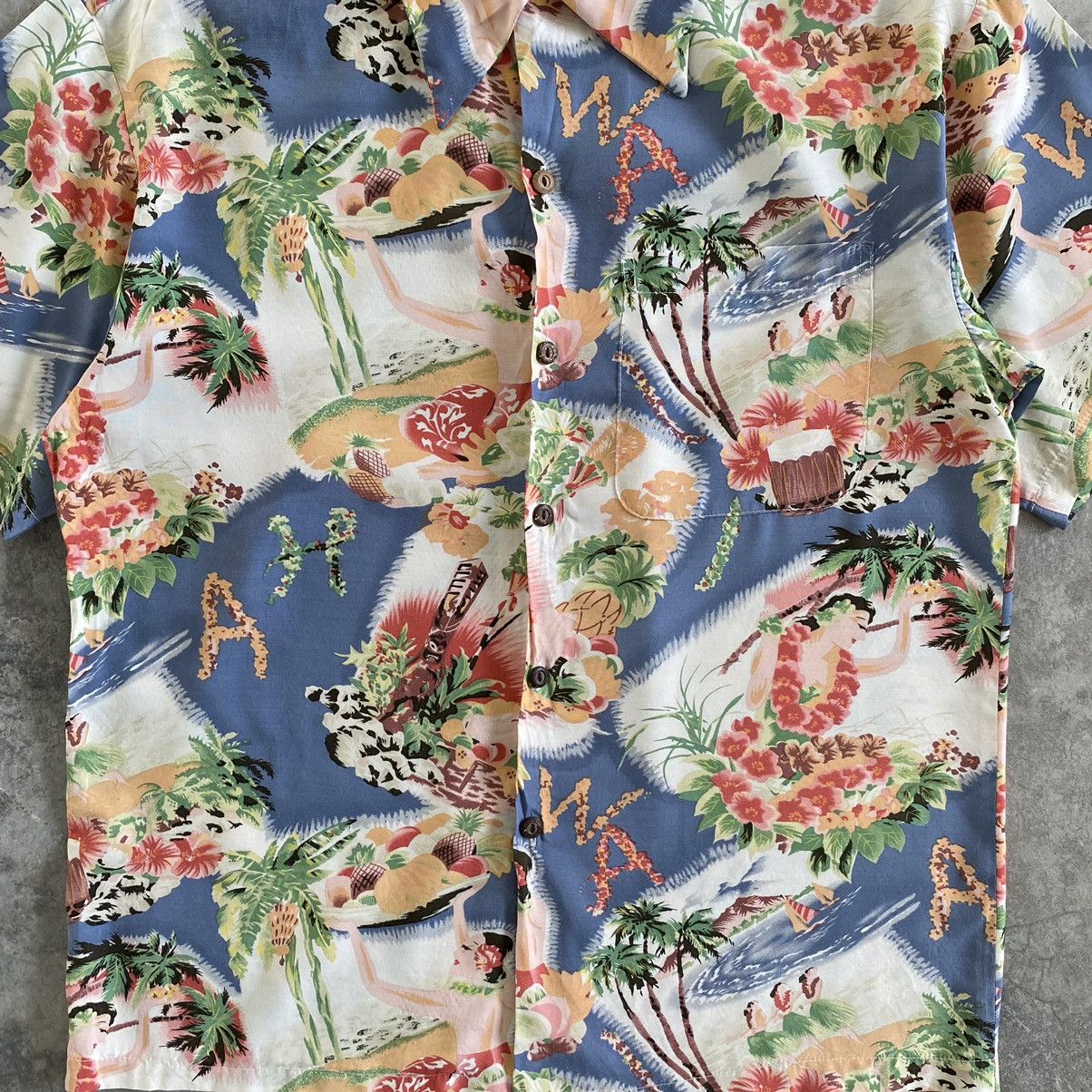 Vintage Vintage Iolani Aloha Girls Rayon Shirt Size US M / EU 48-50 / 2 - 5 Thumbnail