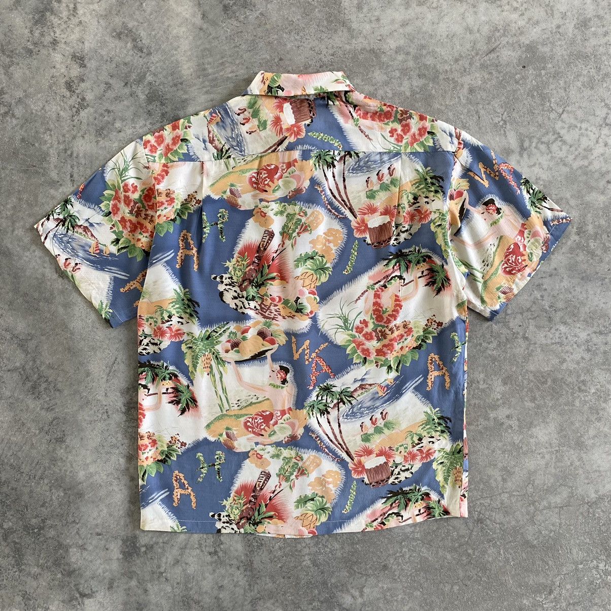 Vintage Vintage Iolani Aloha Girls Rayon Shirt Size US M / EU 48-50 / 2 - 13 Thumbnail