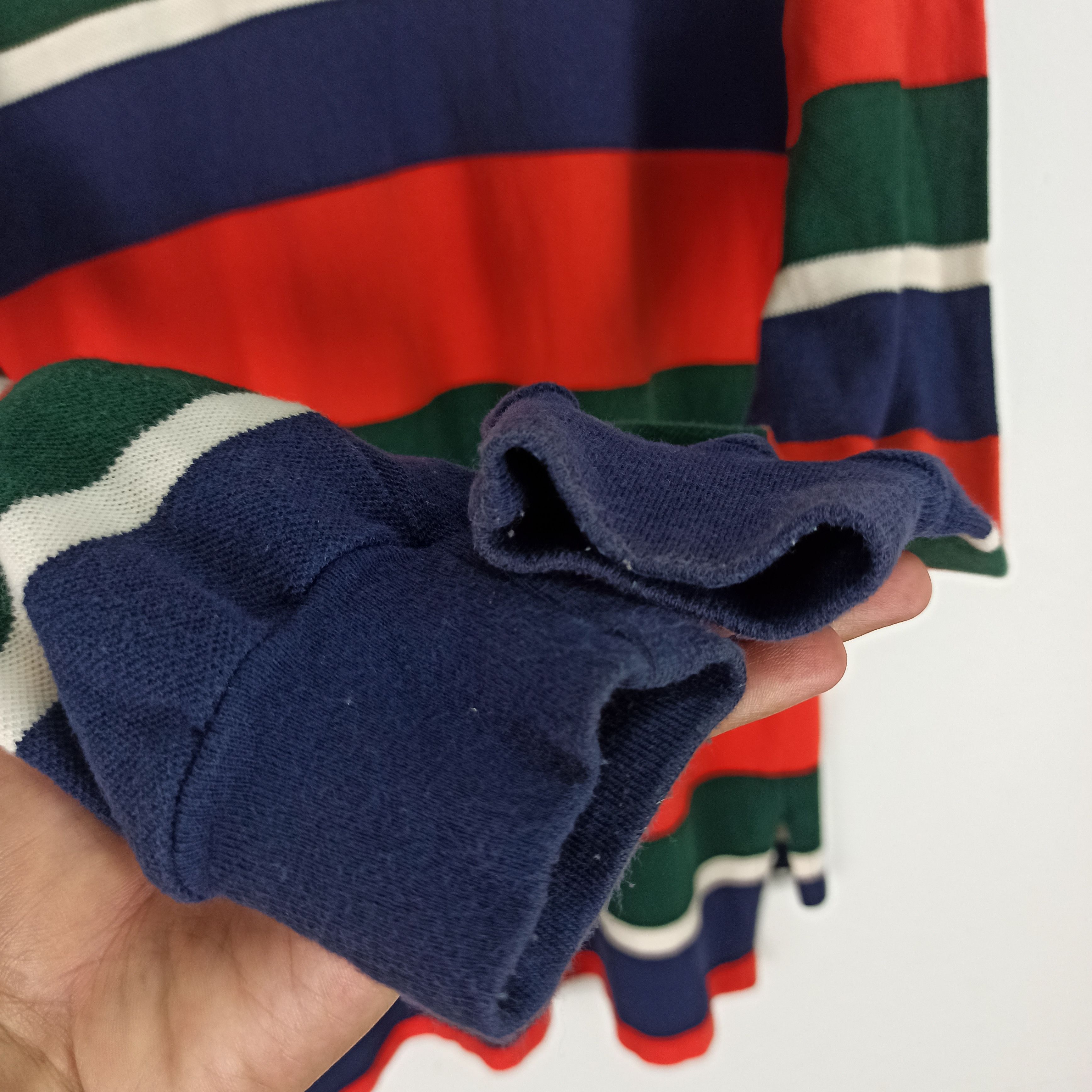 Polo Ralph Lauren 🔥Vintage🔥 Polo Ralph Lauren Striped Long Sleeve Tees Polo Size US M / EU 48-50 / 2 - 7 Thumbnail