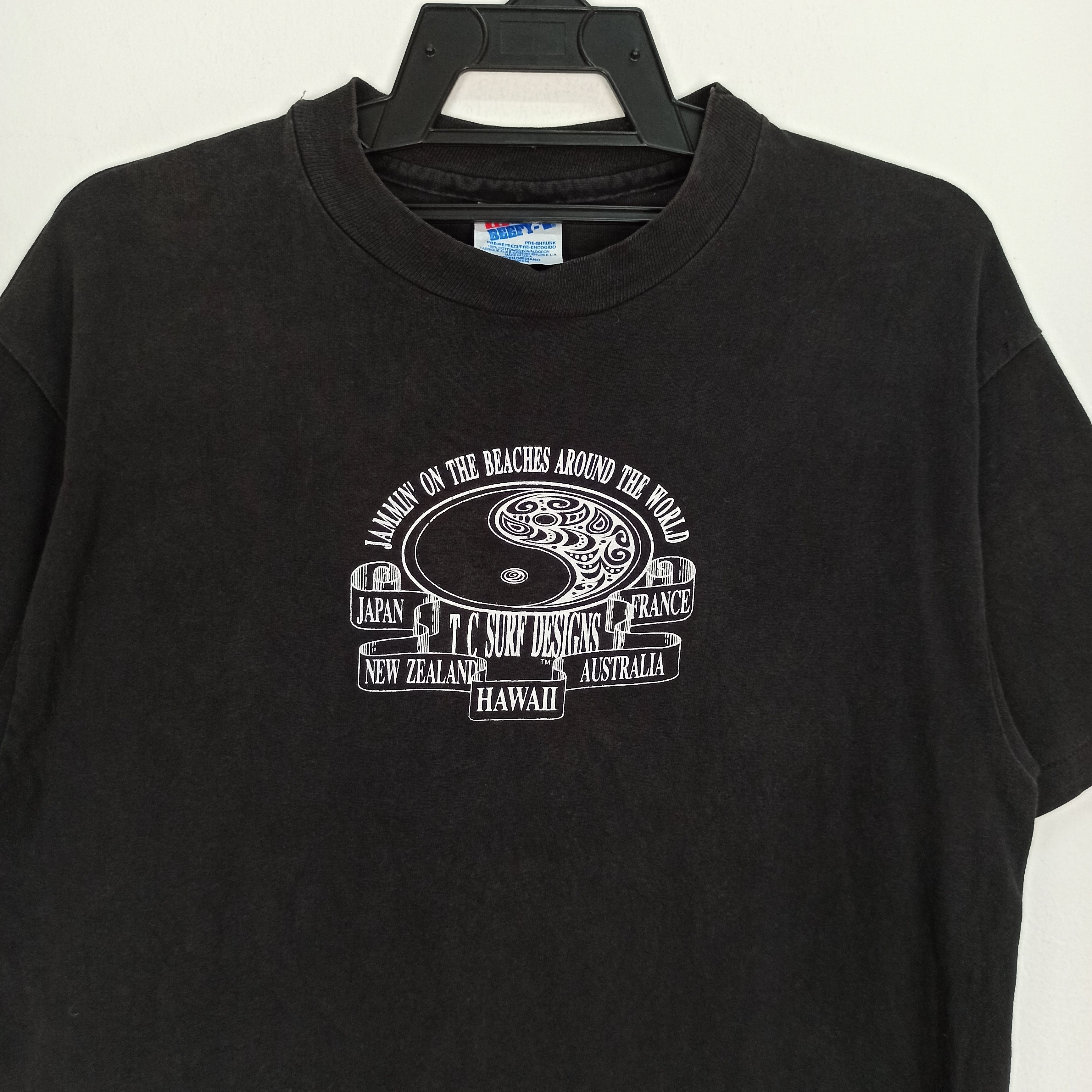 Other Vintage 90s T&C Surf Design Tshirts Made in Usa Hanes Size US M / EU 48-50 / 2 - 5 Thumbnail