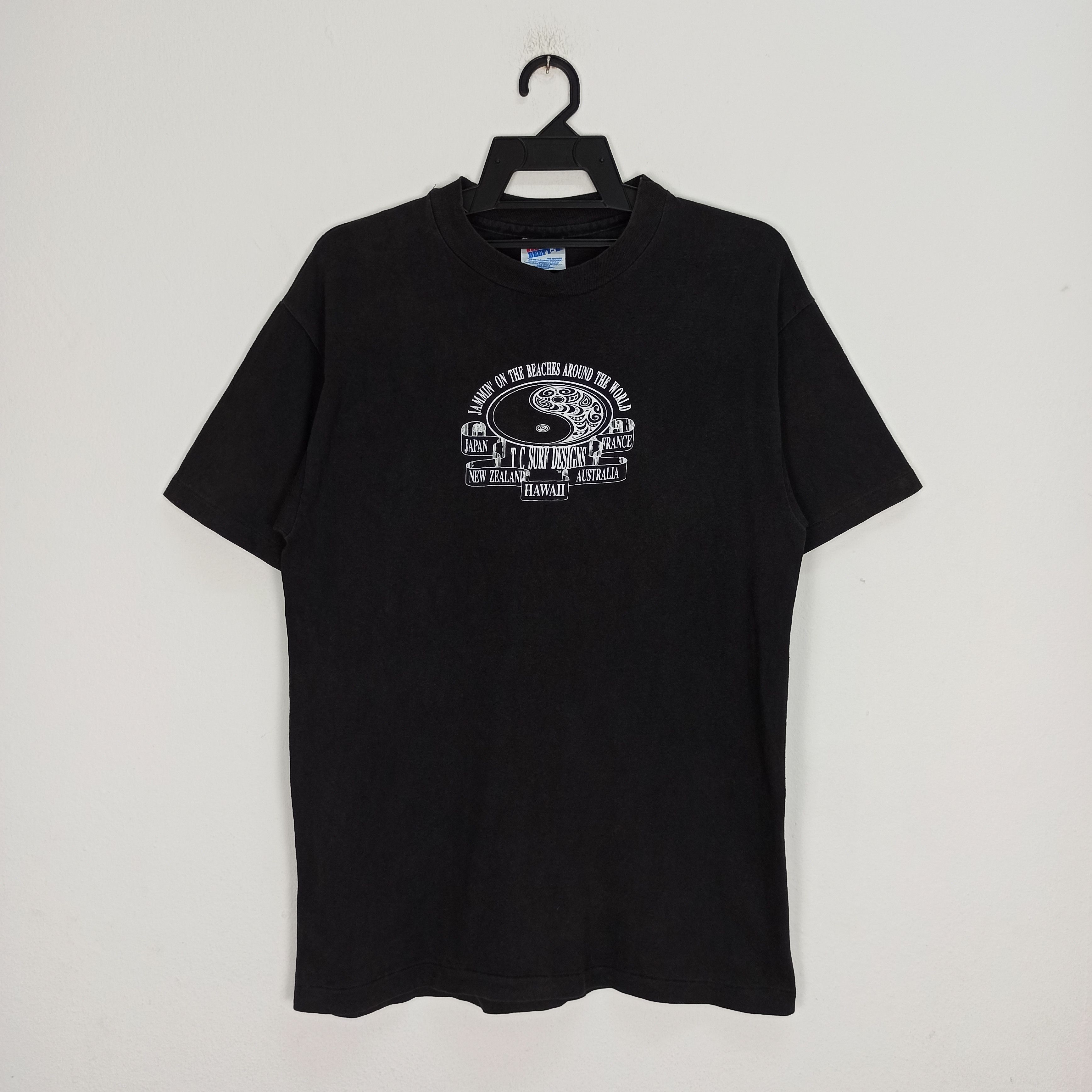 Other Vintage 90s T&C Surf Design Tshirts Made in Usa Hanes Size US M / EU 48-50 / 2 - 4 Thumbnail