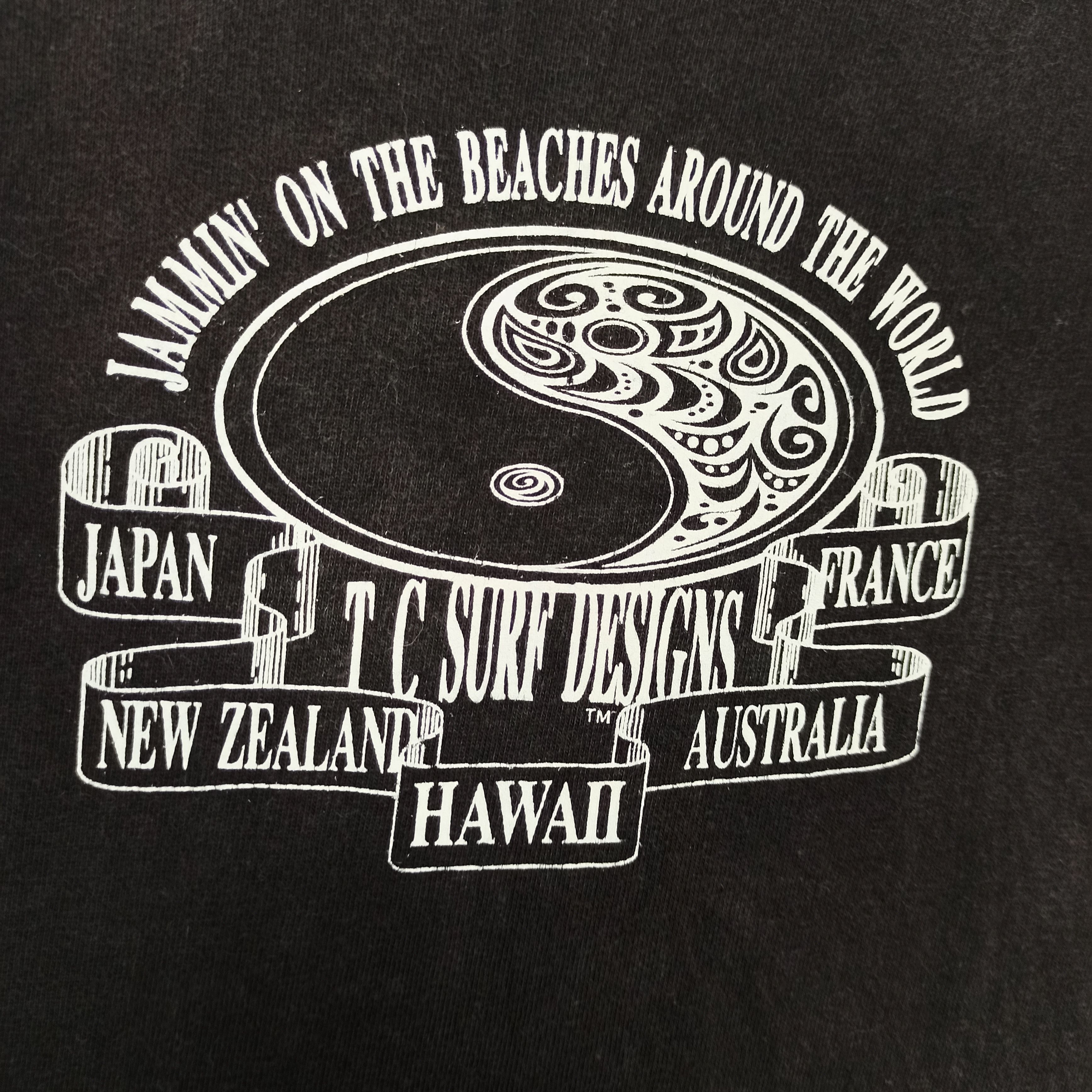 Other Vintage 90s T&C Surf Design Tshirts Made in Usa Hanes Size US M / EU 48-50 / 2 - 6 Thumbnail