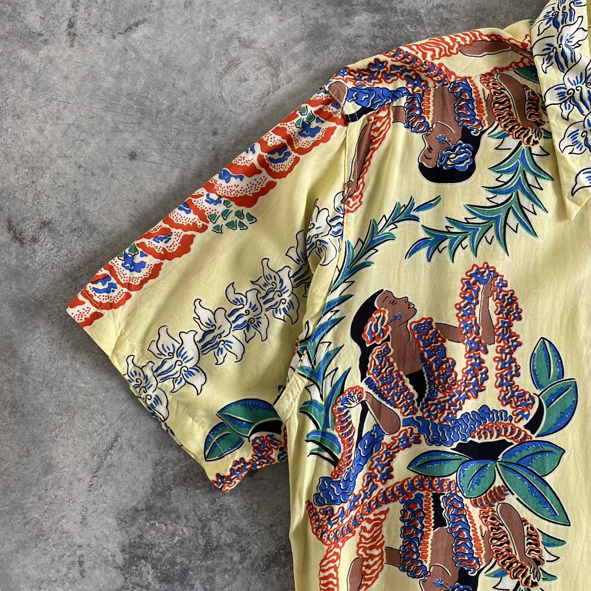 Vintage Vintage Aloha Girl Button Up Hawaiian Shirt Size US S / EU 44-46 / 1 - 5 Thumbnail