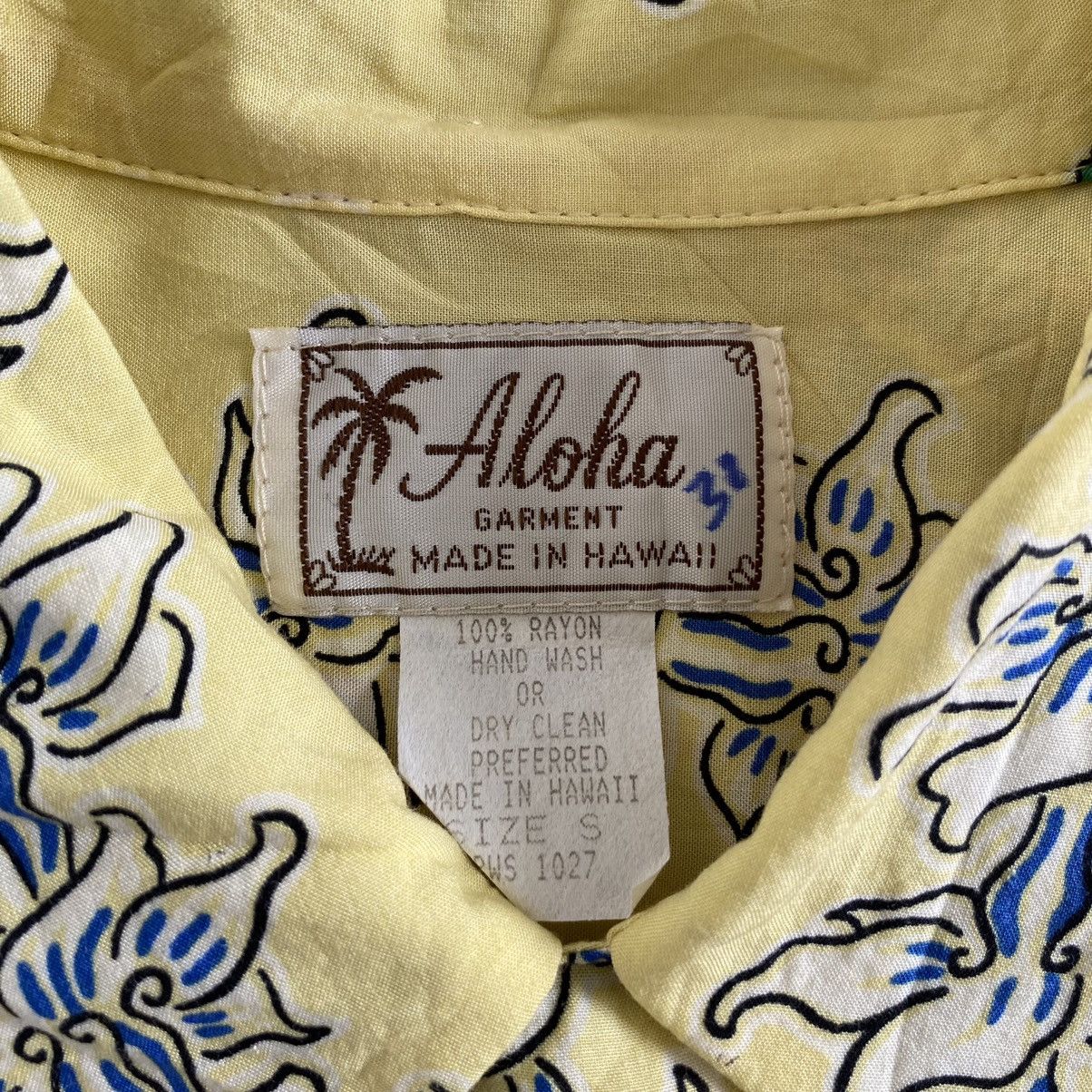 Vintage Vintage Aloha Girl Button Up Hawaiian Shirt Size US S / EU 44-46 / 1 - 14 Thumbnail