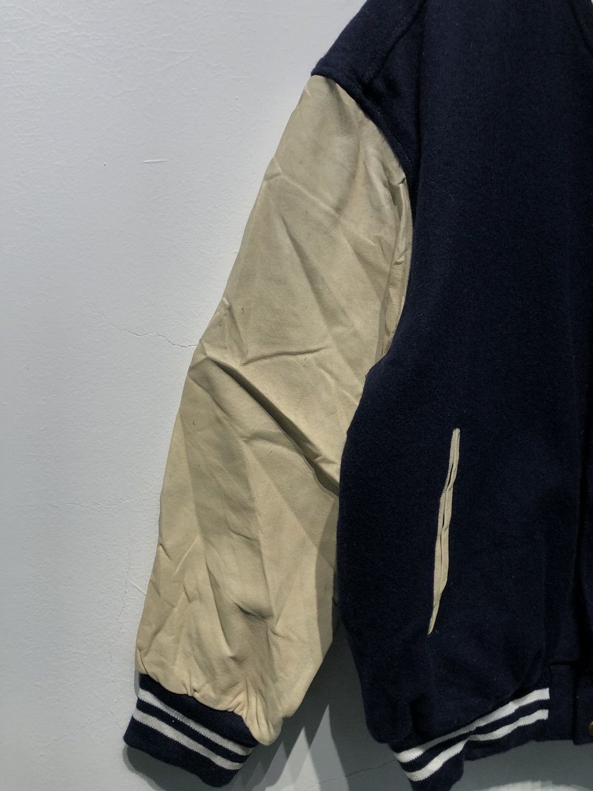 Vintage AJ1 Forest Mac World Natural Association Varsity Jacket Size US L / EU 52-54 / 3 - 5 Thumbnail