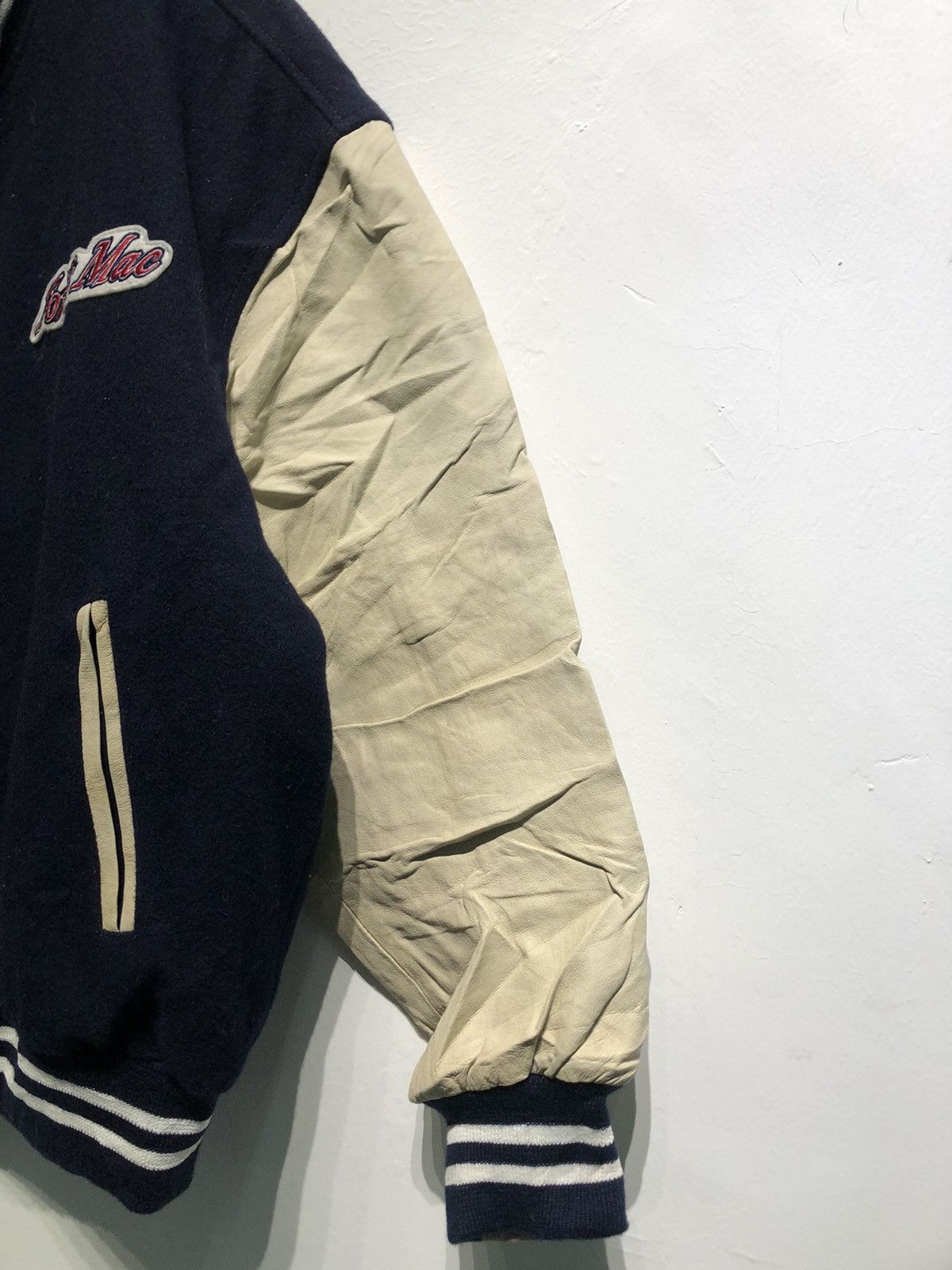 Vintage AJ1 Forest Mac World Natural Association Varsity Jacket Size US L / EU 52-54 / 3 - 4 Thumbnail
