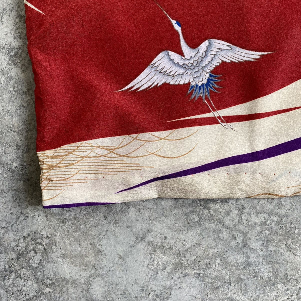 Vintage VTG 70’s Cranes Bird Single Stitch Polyester Shirt Size US S / EU 44-46 / 1 - 11 Thumbnail