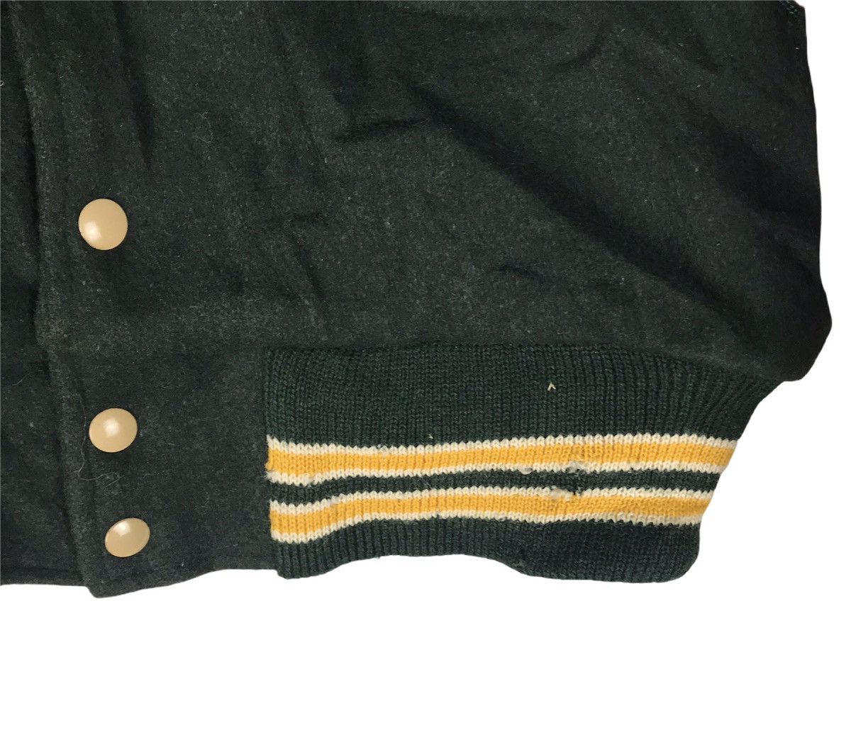 Other Vtg 80s Catch Ball wool mix leather varsity jacket Size US S / EU 44-46 / 1 - 3 Thumbnail