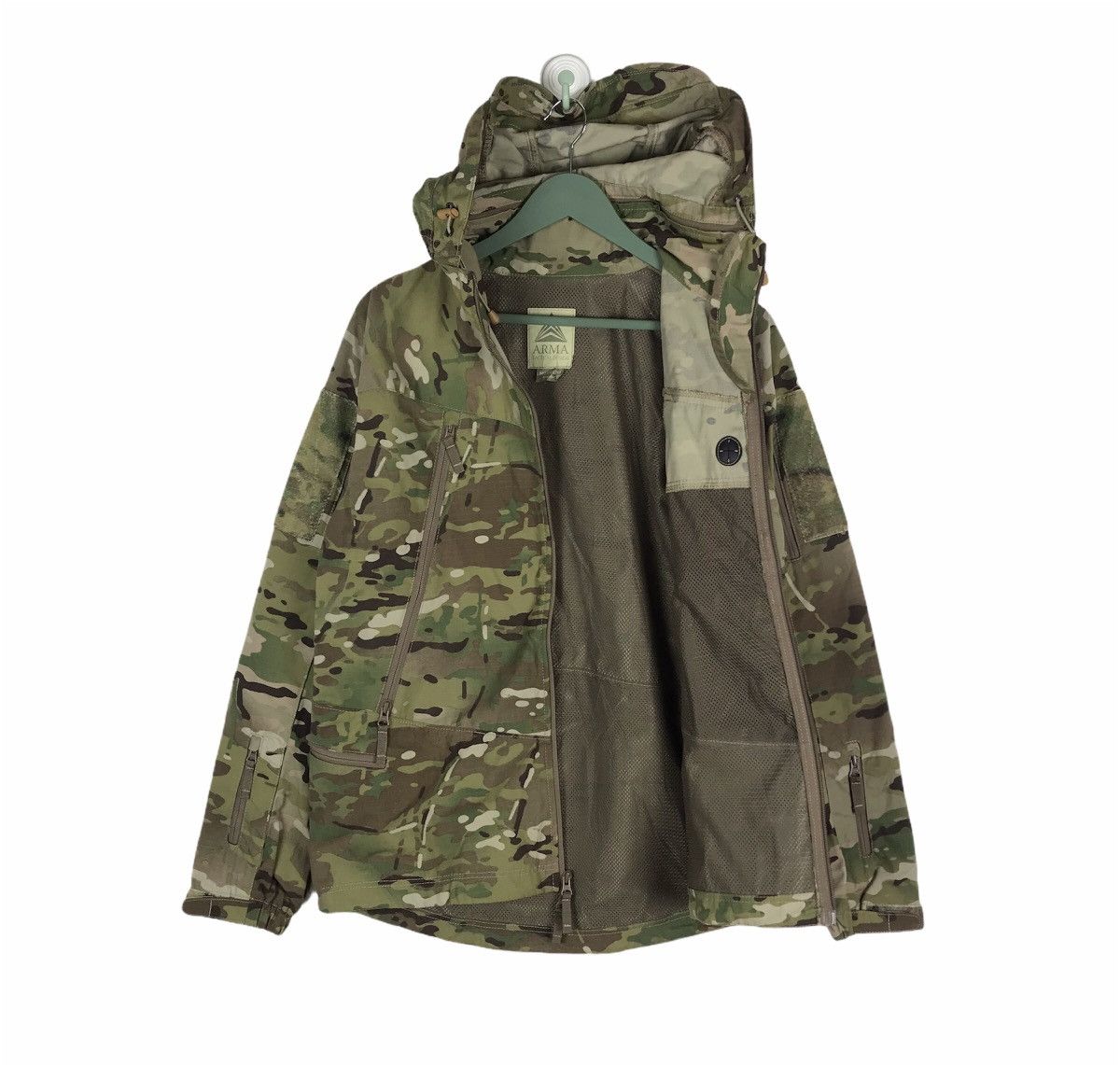 Vintage Rare ARMA camo tactical dimension muticamo ripstop jacket Size US M / EU 48-50 / 2 - 3 Thumbnail