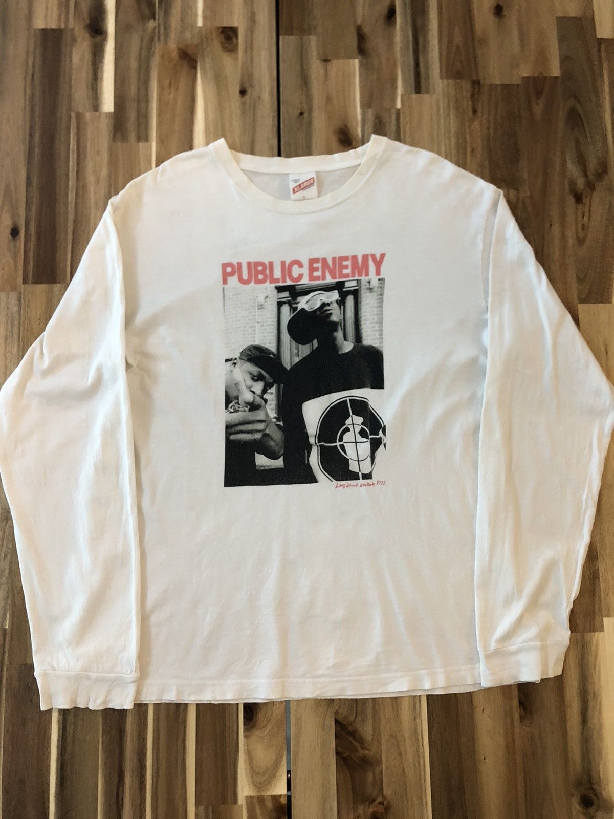 Public Enemy × Vintage × Xlarge Vintage 90’s Public Enemy X XLarge Shirts Size US L / EU 52-54 / 3 - 1 Thumbnail