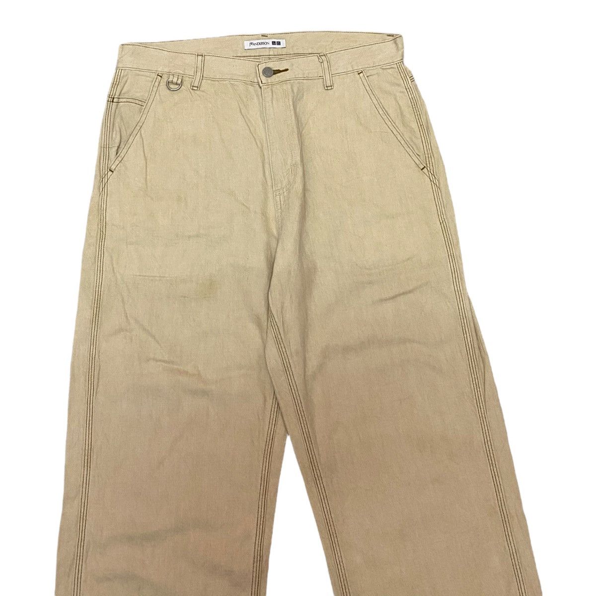 JW Anderson × Uniqlo ARCHIVE J.W ANDERSON X UNIQLO DENIM WORKERS PANTS Size US 35 - 5 Thumbnail