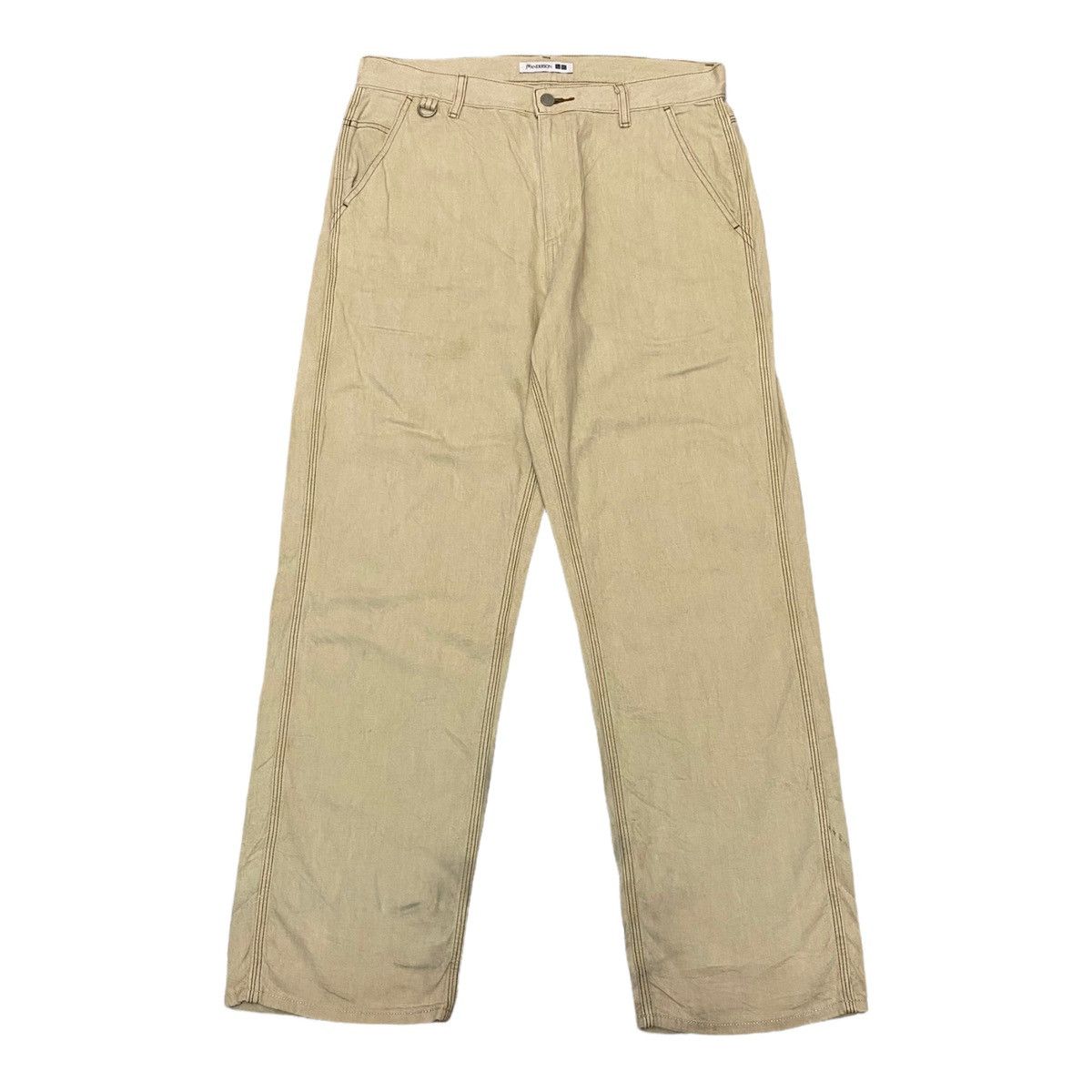 JW Anderson × Uniqlo ARCHIVE J.W ANDERSON X UNIQLO DENIM WORKERS PANTS Size US 35 - 1 Thumbnail