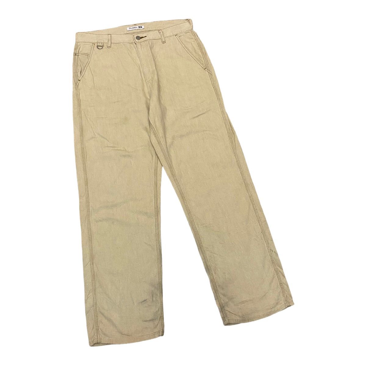 JW Anderson × Uniqlo ARCHIVE J.W ANDERSON X UNIQLO DENIM WORKERS PANTS Size US 35 - 3 Thumbnail