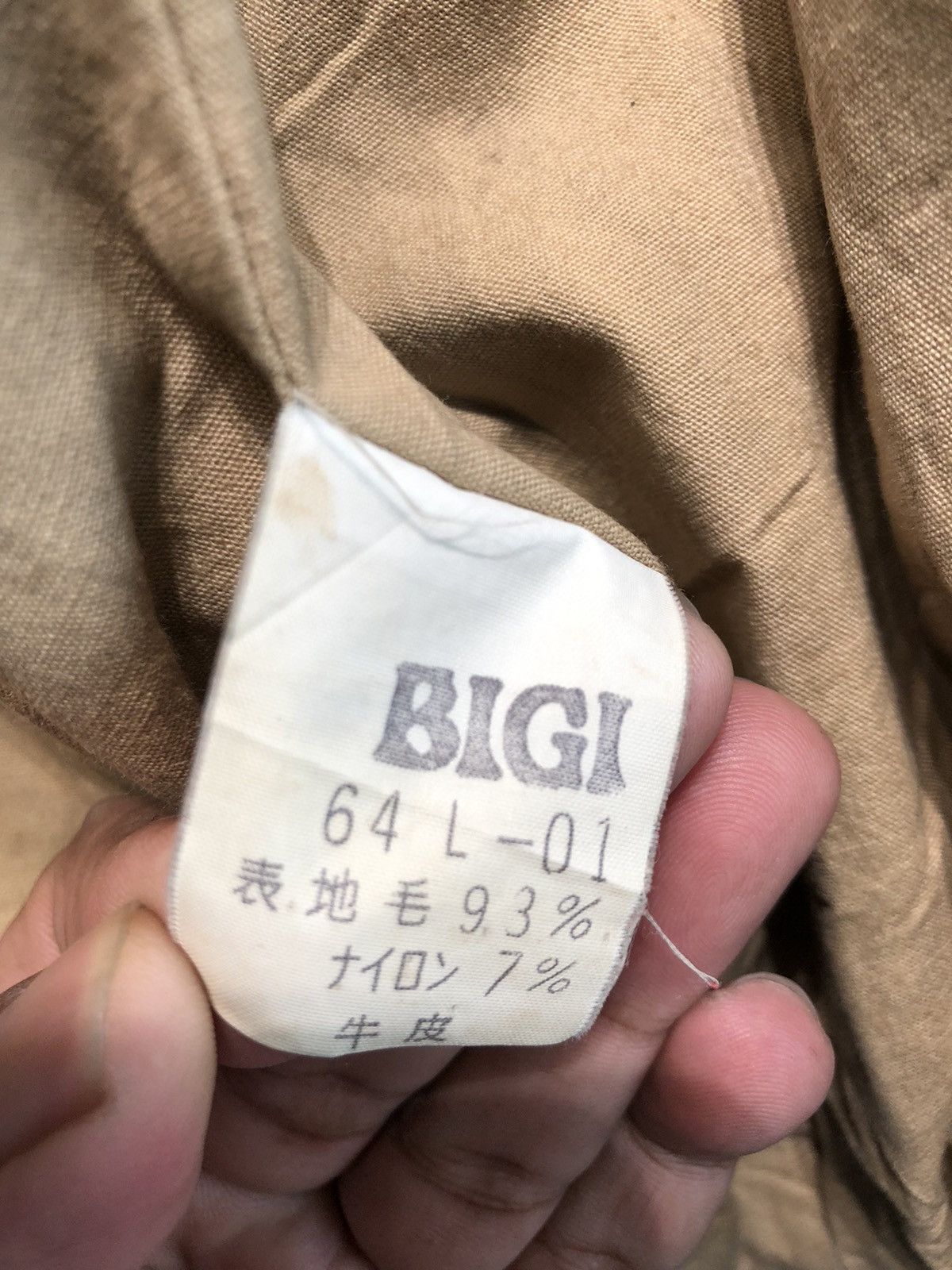 BIGI Bigi Big Logo Wool Leather Varsity Jacket Size US L / EU 52-54 / 3 - 12 Thumbnail