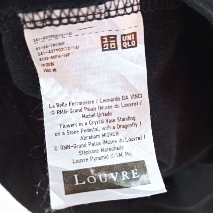 Uniqlo Louvre Museum UT Leonardo Da Vinci Graphic Tshirt | Grailed