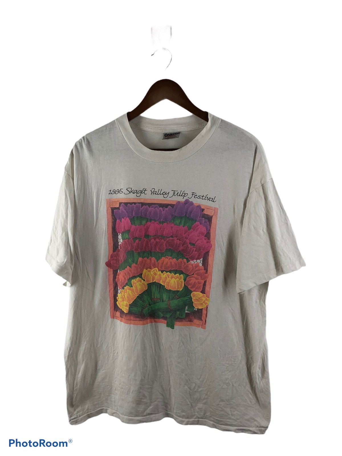 Vintage Vintage 1995 Skagit Valley Tulip Festival Stan Knight Shirt Size US XL / EU 56 / 4 - 1 Thumbnail