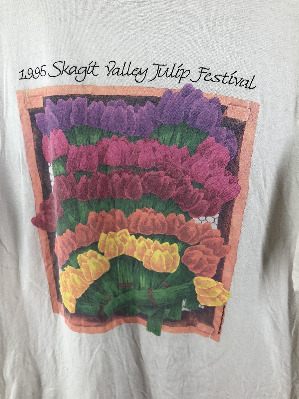 Vintage Vintage 1995 Skagit Valley Tulip Festival Stan Knight Shirt Size US XL / EU 56 / 4 - 3 Thumbnail