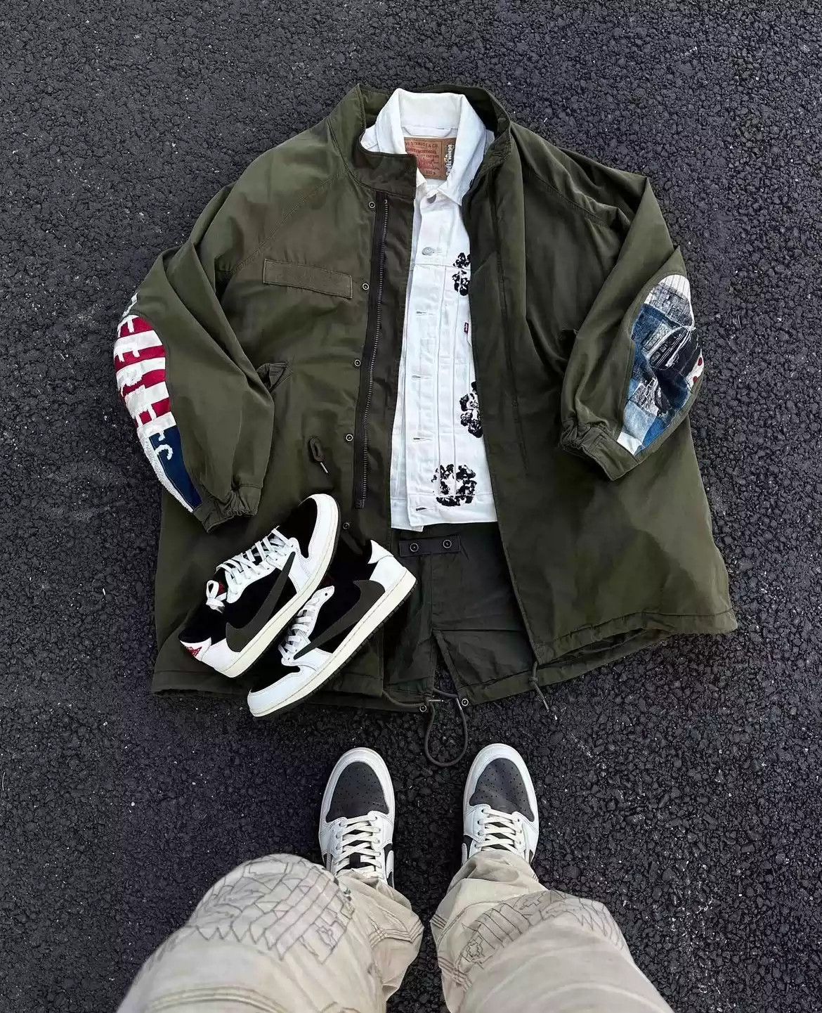 Visvim VISVIM 19AW SIX-FIVE FISHTAIL PARKA COLLAGE Size US L / EU 52-54 / 3 - 7 Thumbnail