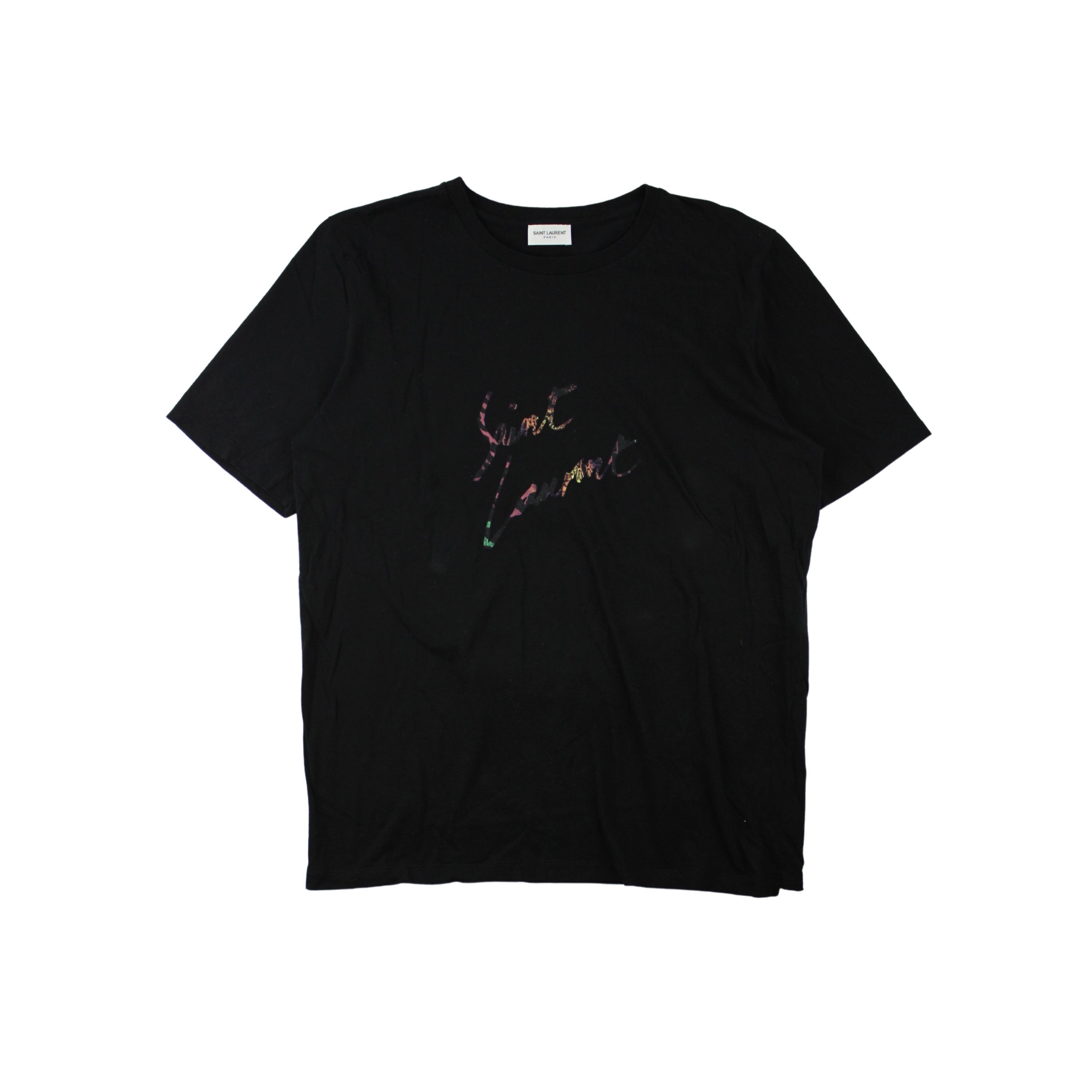 Saint Laurent Paris Saint Laurent SS20 Punk Logo T-Shirt Size US M / EU 48-50 / 2 - 2 Thumbnail