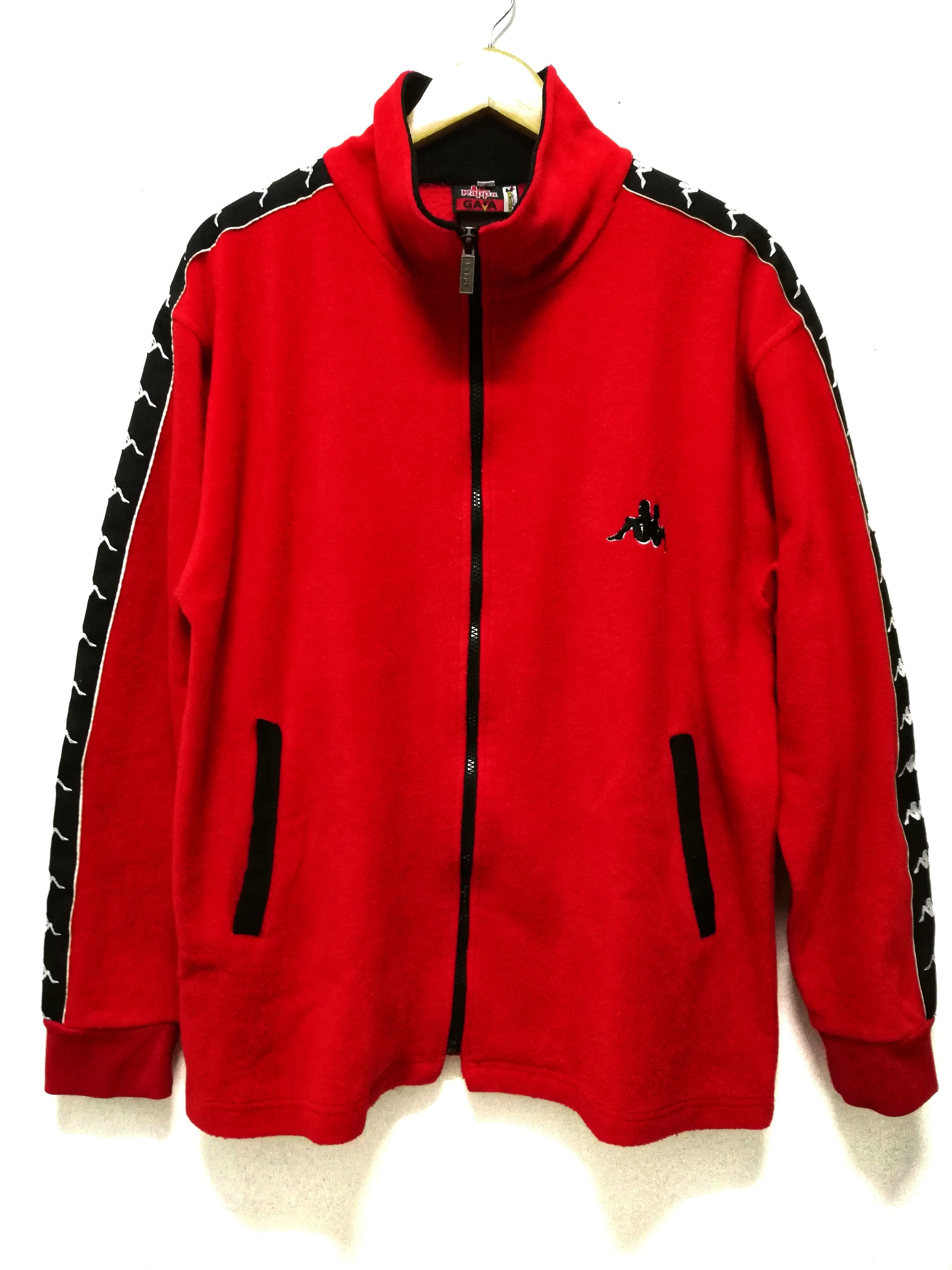 Kappa 🔥GRAIL Kappa Gara Sport Side Tape Fleece Zipper Jacket Size US M / EU 48-50 / 2 - 6 Thumbnail