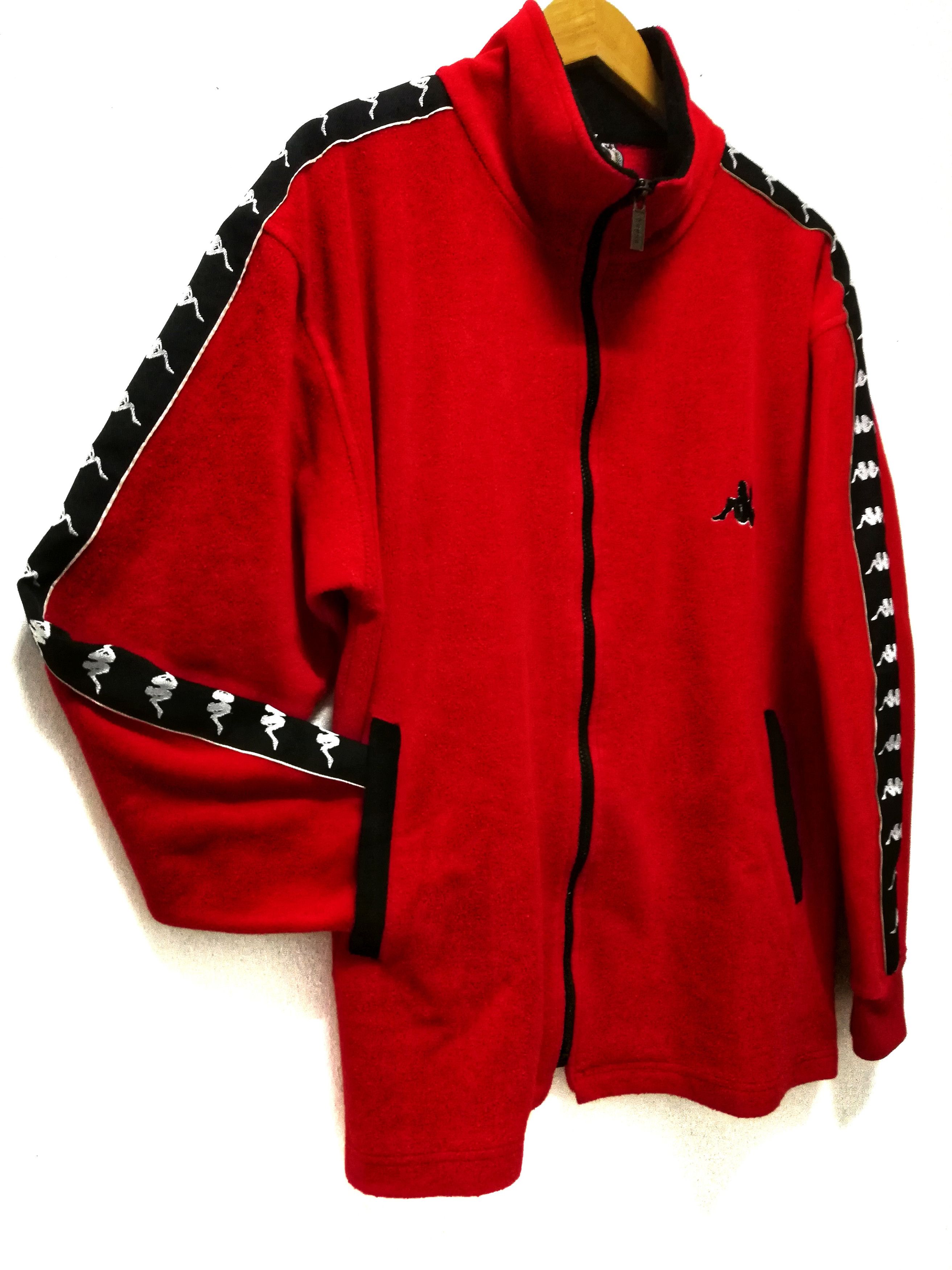 Kappa 🔥GRAIL Kappa Gara Sport Side Tape Fleece Zipper Jacket Size US M / EU 48-50 / 2 - 4 Thumbnail