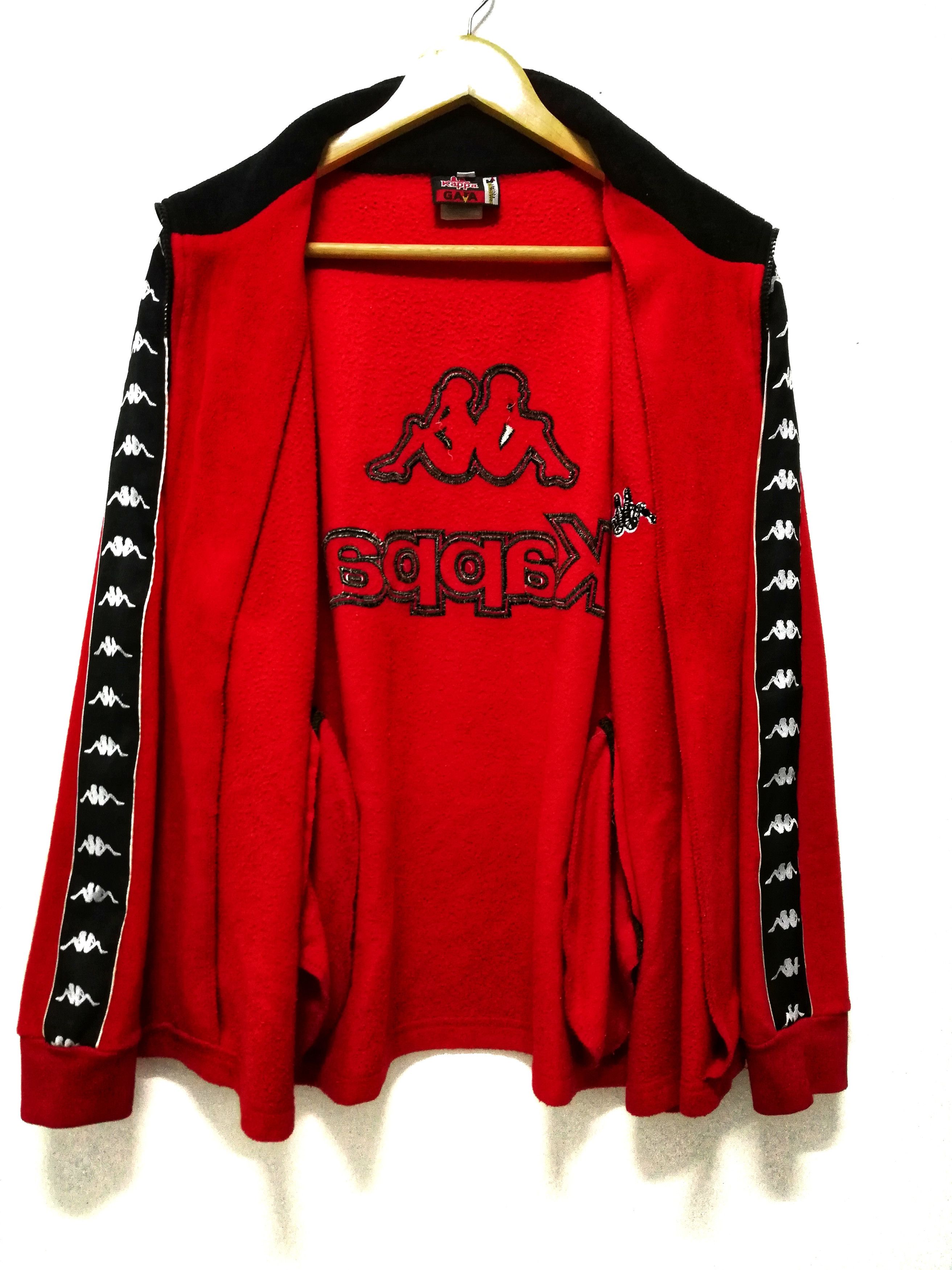 Kappa 🔥GRAIL Kappa Gara Sport Side Tape Fleece Zipper Jacket Size US M / EU 48-50 / 2 - 7 Thumbnail