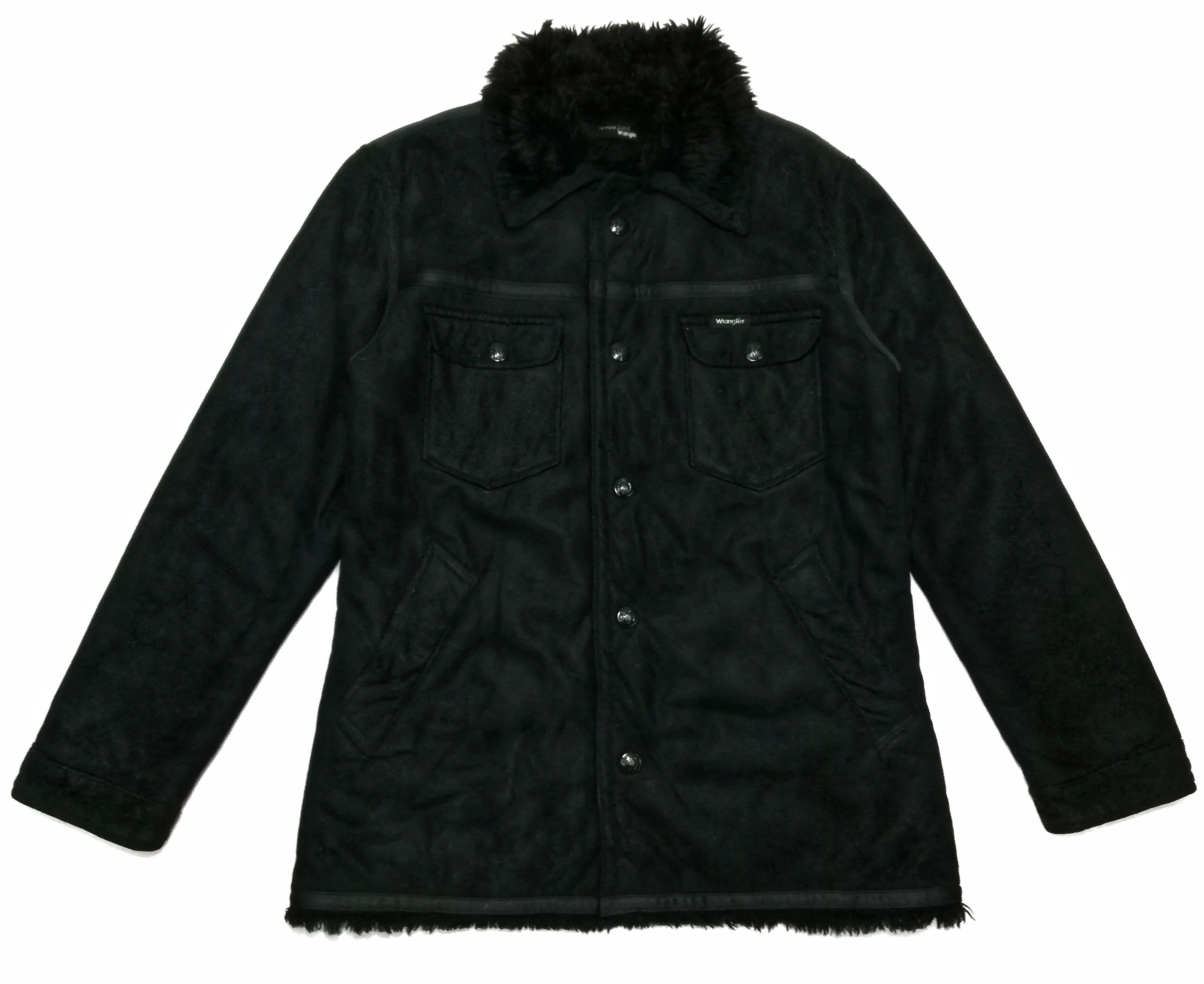 Wrangler 🔥The Original Jeans Wrangler Synthetic Leather Jacket🔥 Size US S / EU 44-46 / 1 - 1 Thumbnail