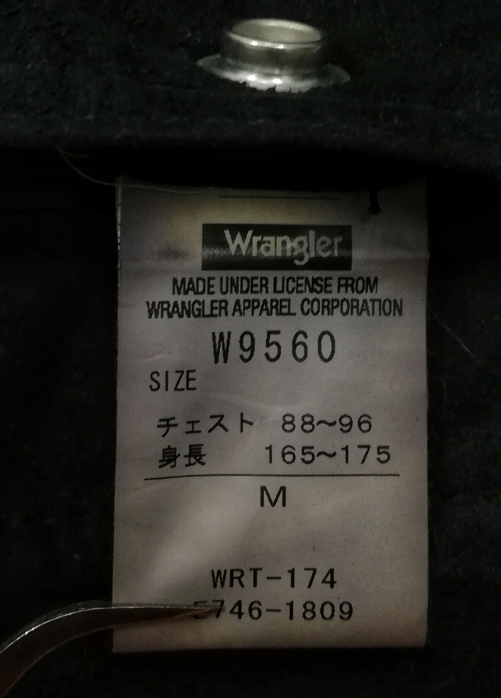 Wrangler 🔥The Original Jeans Wrangler Synthetic Leather Jacket🔥 Size US S / EU 44-46 / 1 - 10 Thumbnail
