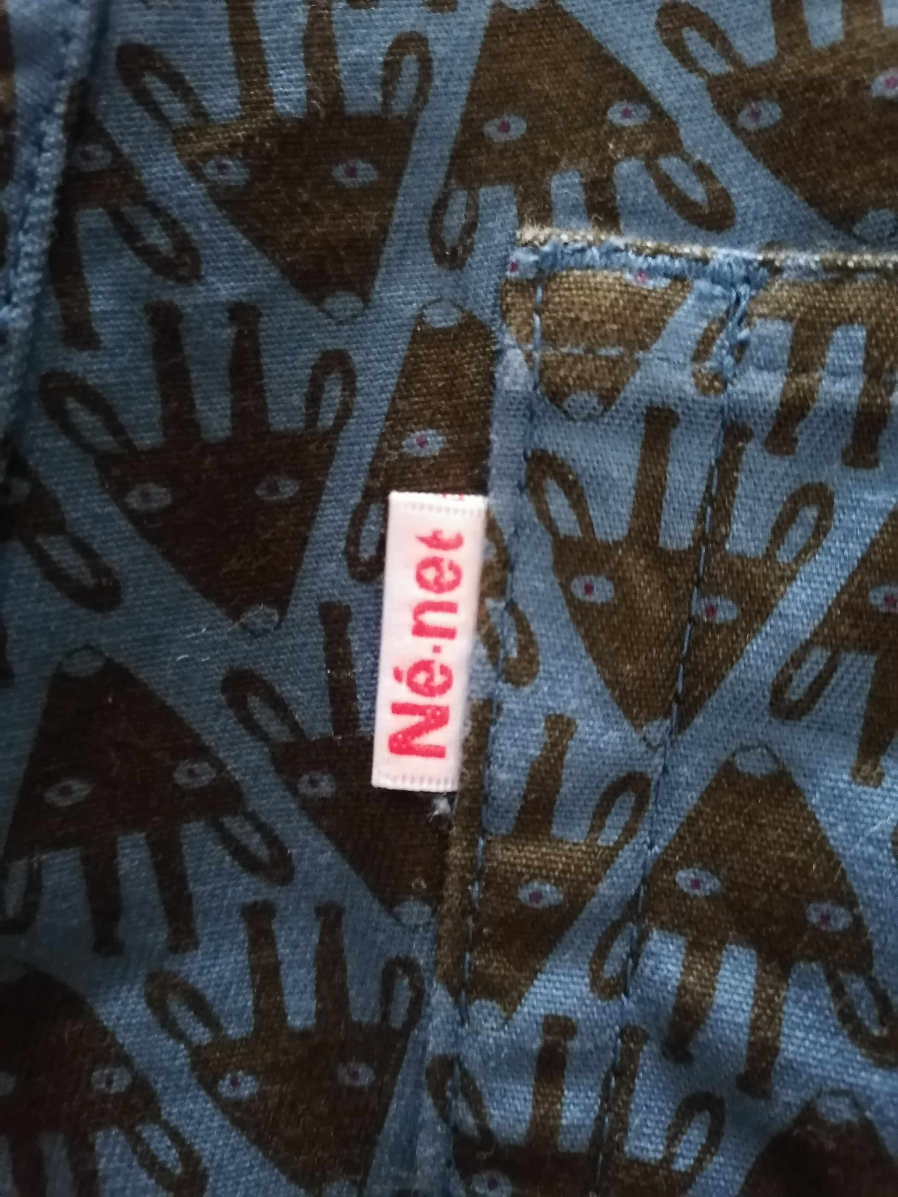 Issey Miyake Ne-net by Issey Miyake Allover Printed Reversible Pant Size US 29 - 12 Thumbnail
