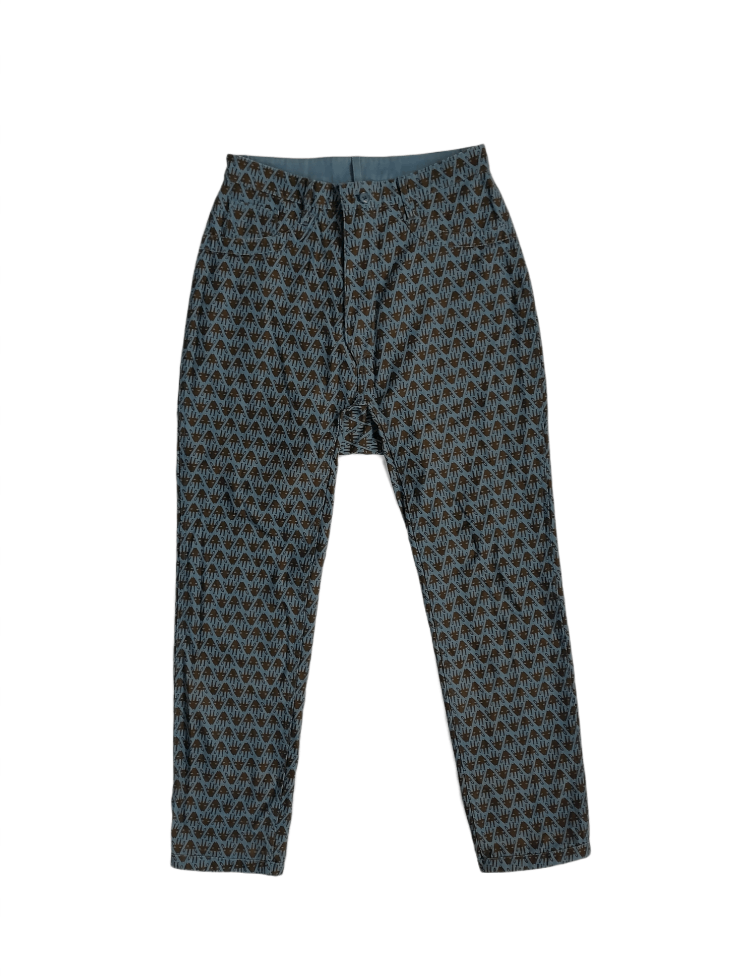 Issey Miyake Ne-net by Issey Miyake Allover Printed Reversible Pant Size US 29 - 1 Thumbnail