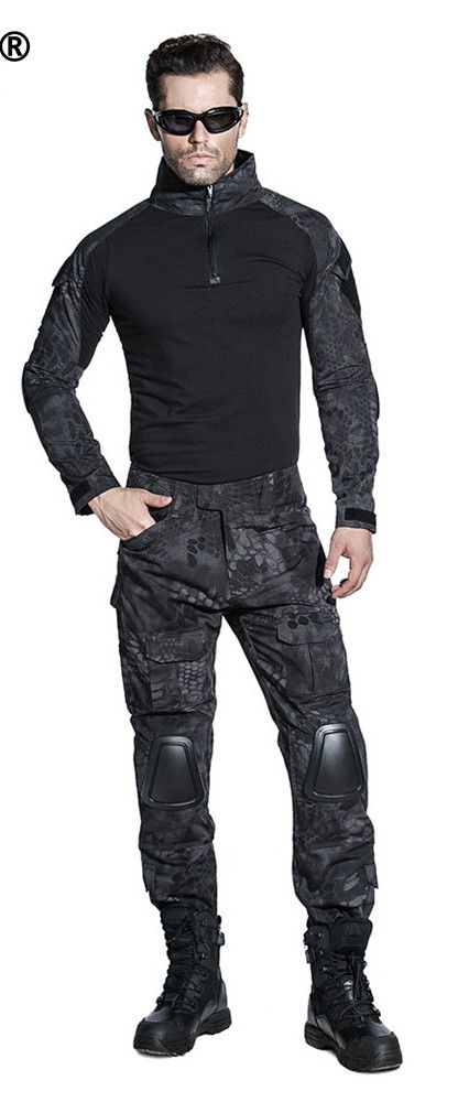 Japanese Brand 🔥Emerson Battle TACTICAL Cargo Pants With Knee Pads🔥 Size US 31 - 1 Thumbnail