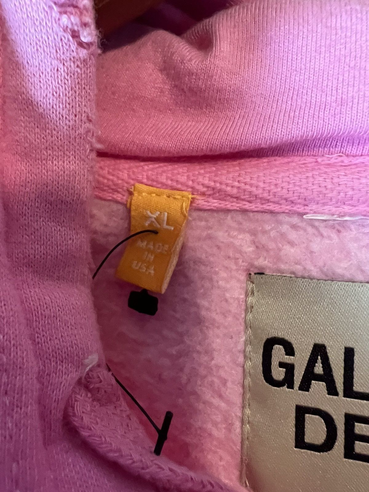 Gallery Dept. Gallery Dept Pink Vintage Hoodie Size US XL / EU 56 / 4 - 5 Thumbnail
