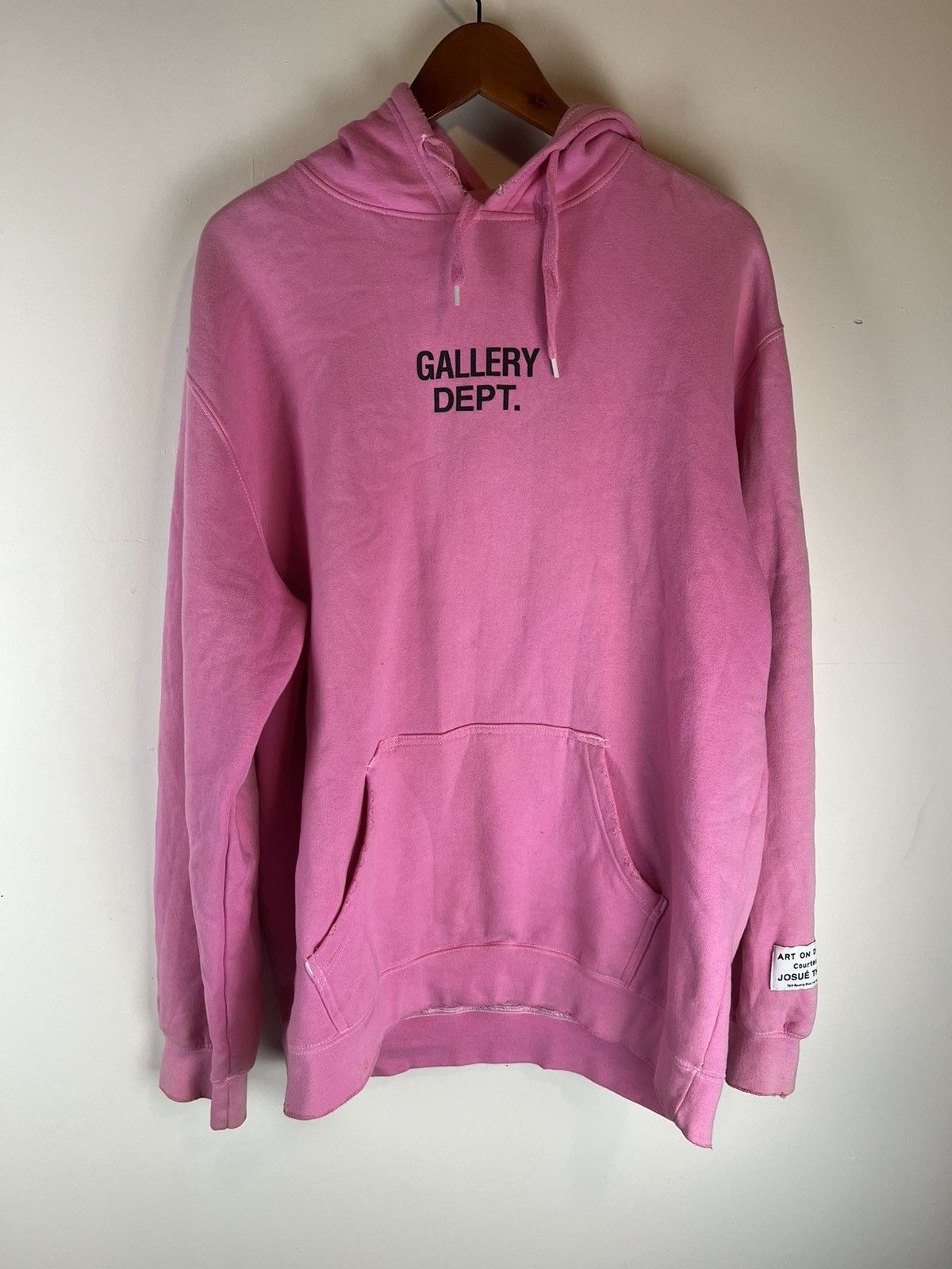 Gallery Dept. Gallery Dept Pink Vintage Hoodie Size US XL / EU 56 / 4 - 1 Thumbnail