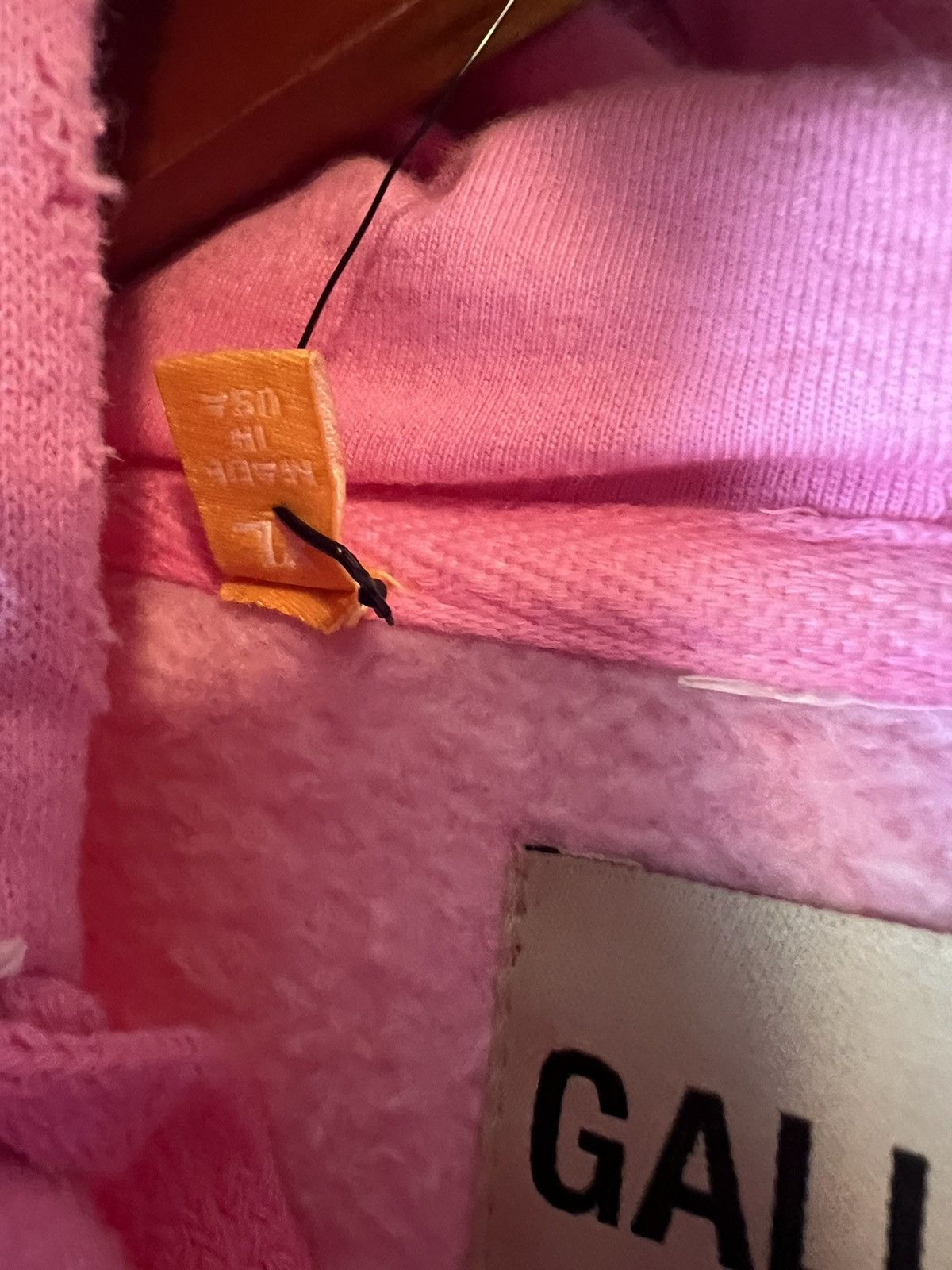 Gallery Dept. Gallery Dept Pink Vintage Hoodie Size US XL / EU 56 / 4 - 6 Thumbnail