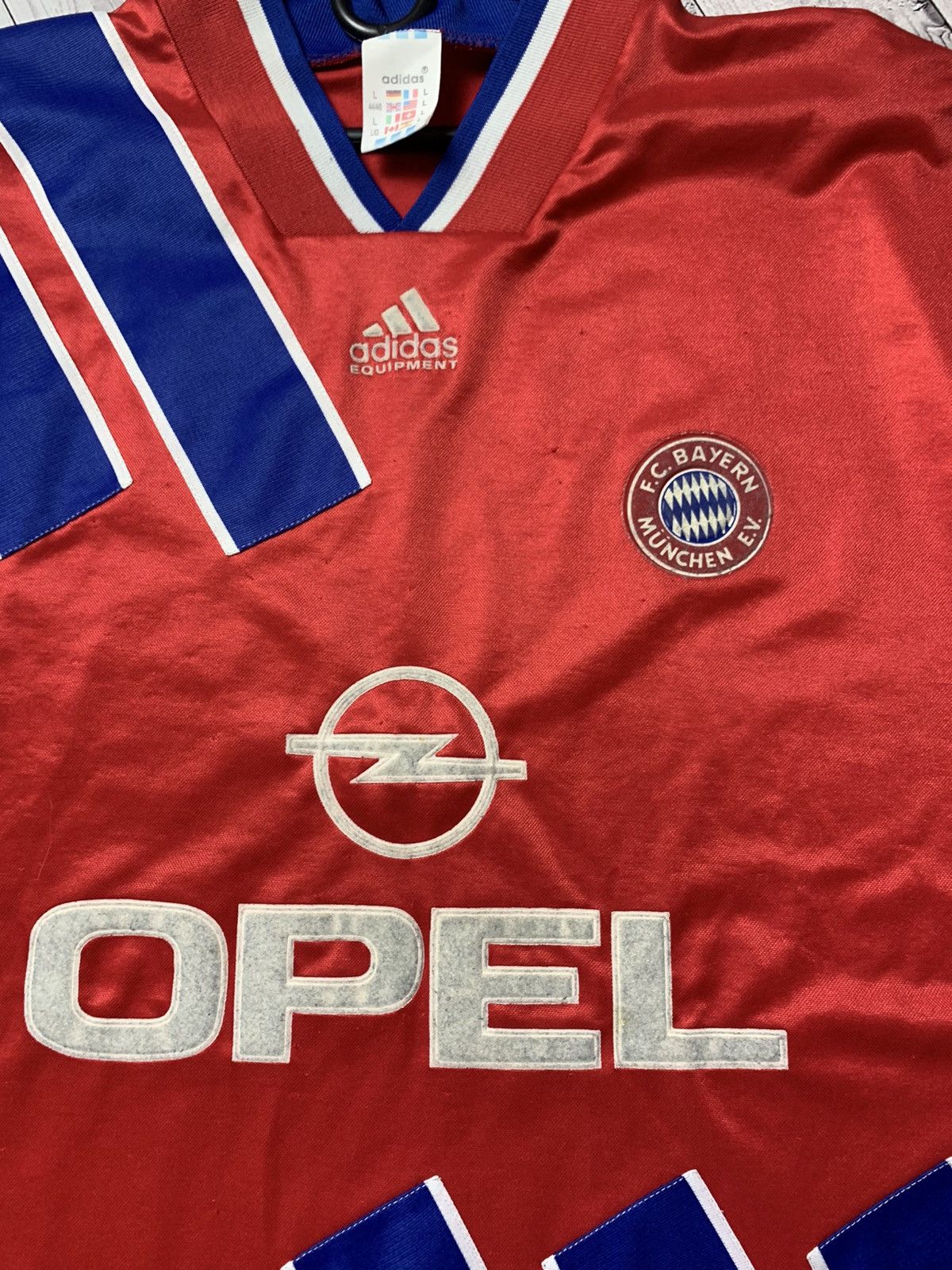Adidas × Vintage Vintage soccer jersey Bayern Munich adidas Equipment size L Size US L / EU 52-54 / 3 - 3 Thumbnail