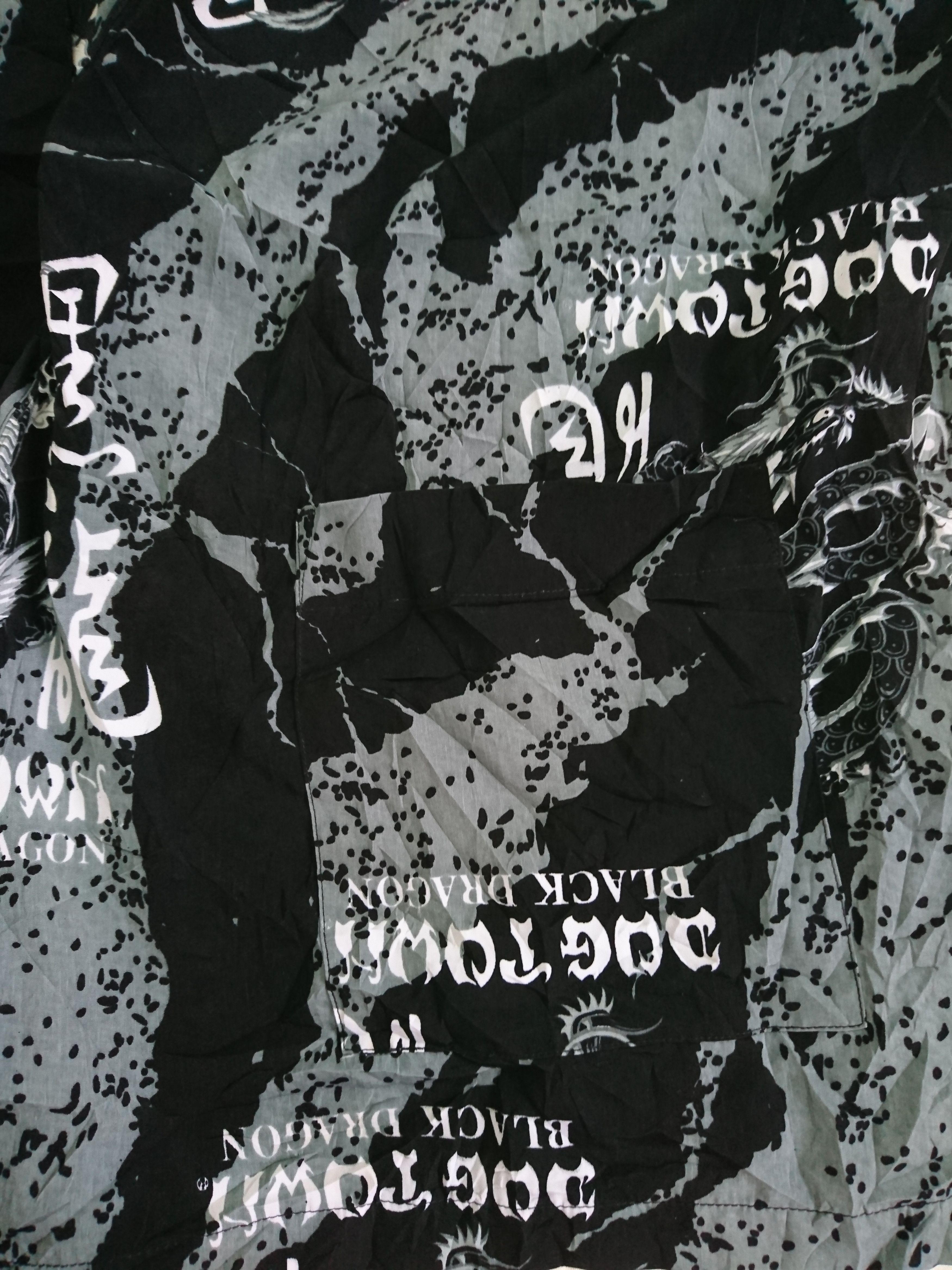 Dogtown Dogtown Kimono Black Dragon Size US L / EU 52-54 / 3 - 3 Thumbnail