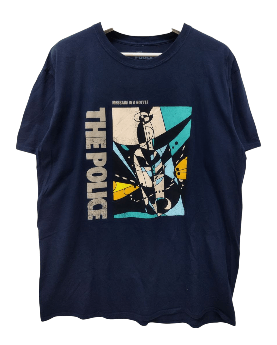 Band Tees The Police Message In A Bottle Tshirt Size US XL / EU 56 / 4 - 1 Thumbnail