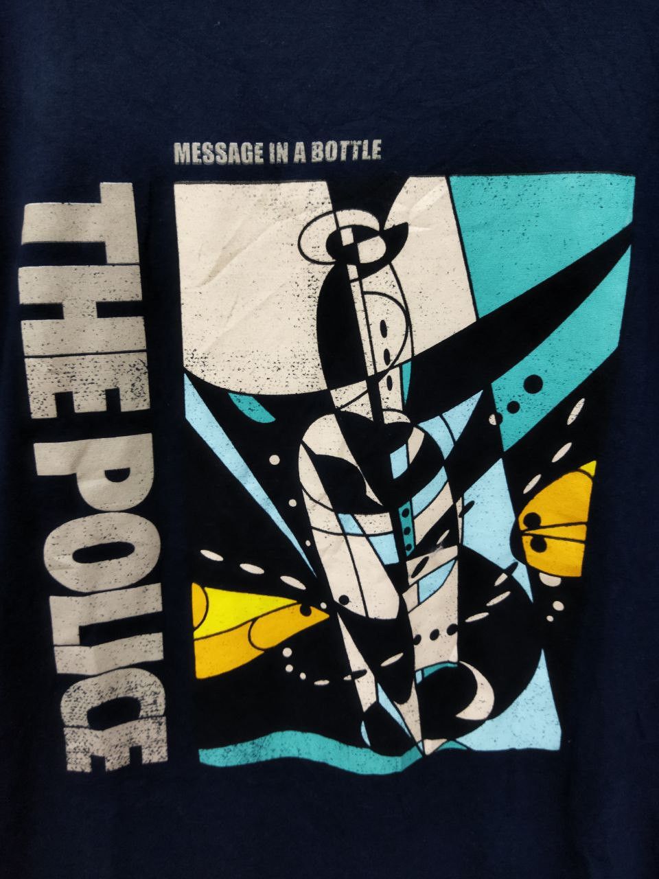 Band Tees The Police Message In A Bottle Tshirt Size US XL / EU 56 / 4 - 2 Thumbnail
