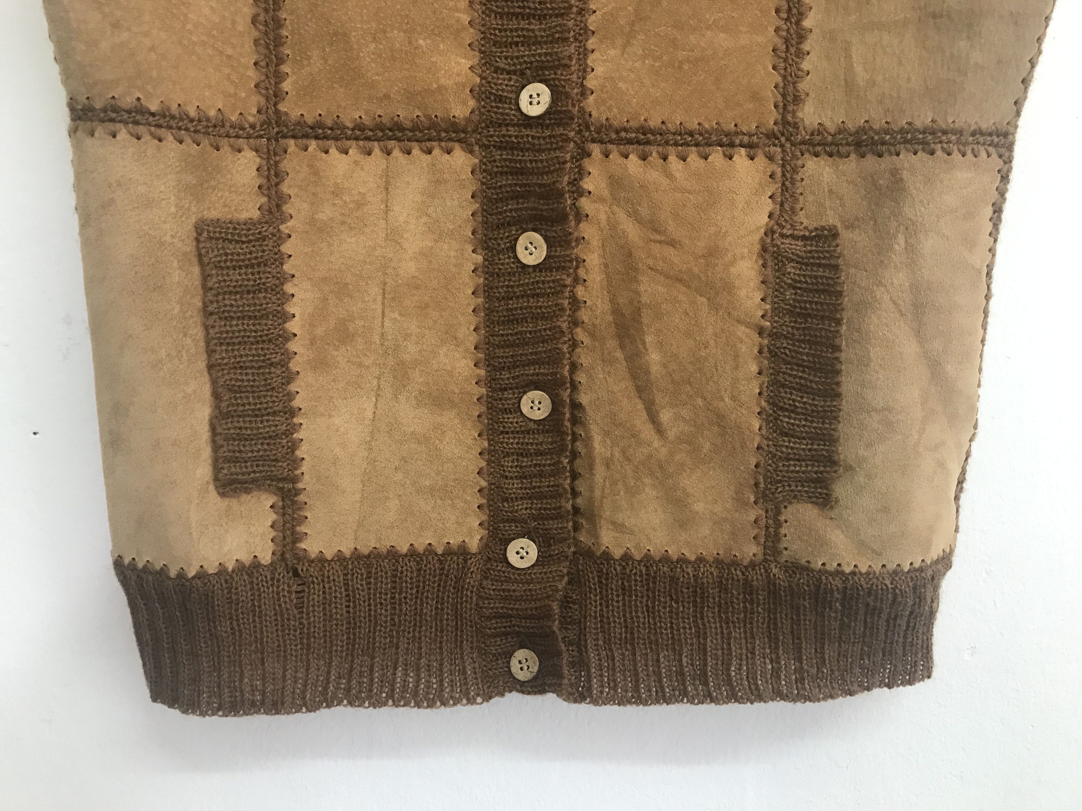 Japanese Brand B. C Stock suede vest Size US M / EU 48-50 / 2 - 2 Thumbnail