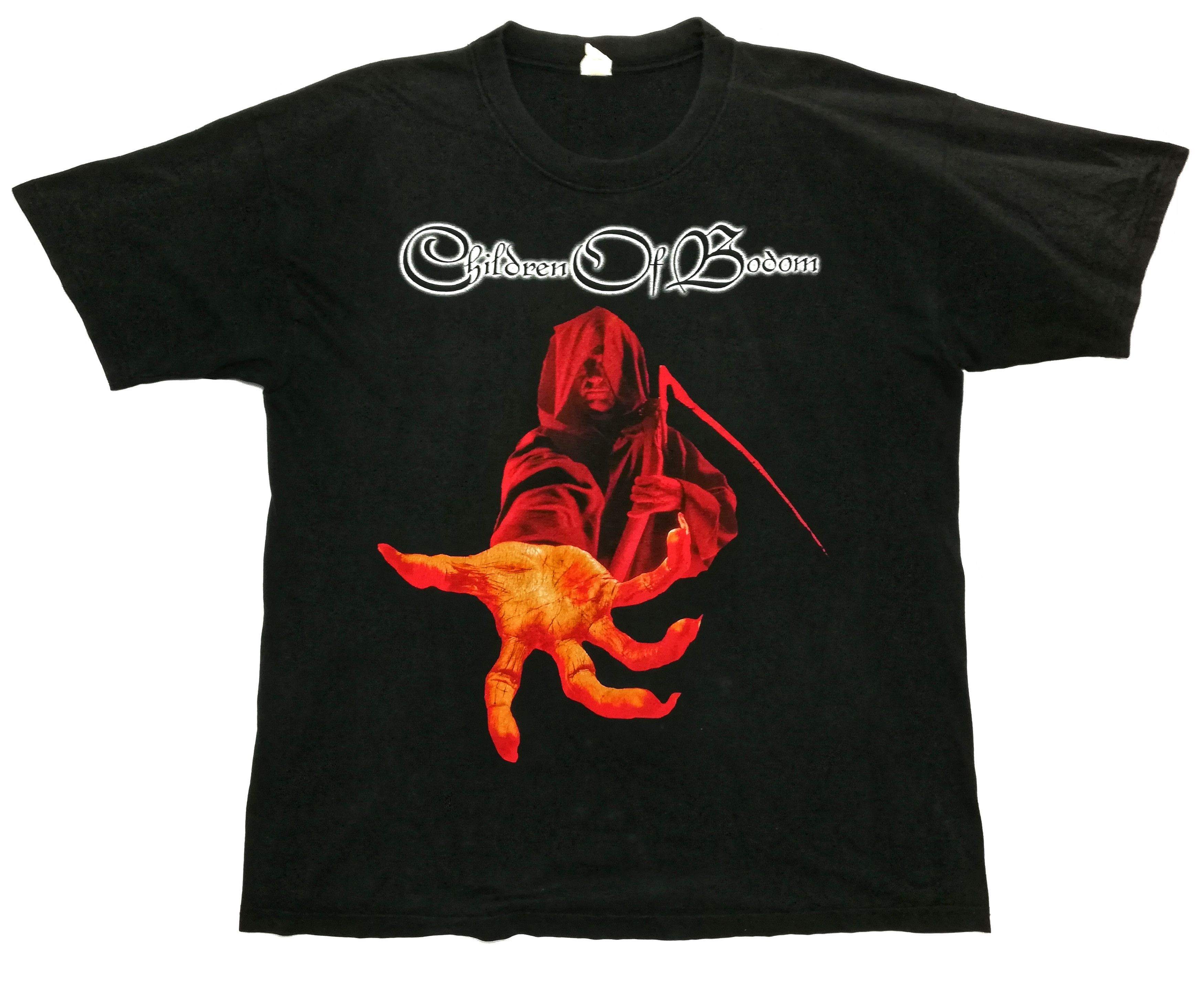 Band Tees 🔥HEAT Meta Children of Bodom I Survived The Lake Bodom Tee Size US L / EU 52-54 / 3 - 1 Thumbnail